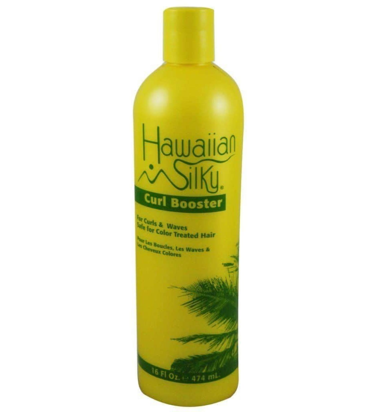 Hawaiian Silky CURL BOOSTER pour CURLS & WAVES SAFE POUR CHEVEUX COLOREES 16OZ - CONDITIONNEUR en leave-in 473.1736 ml