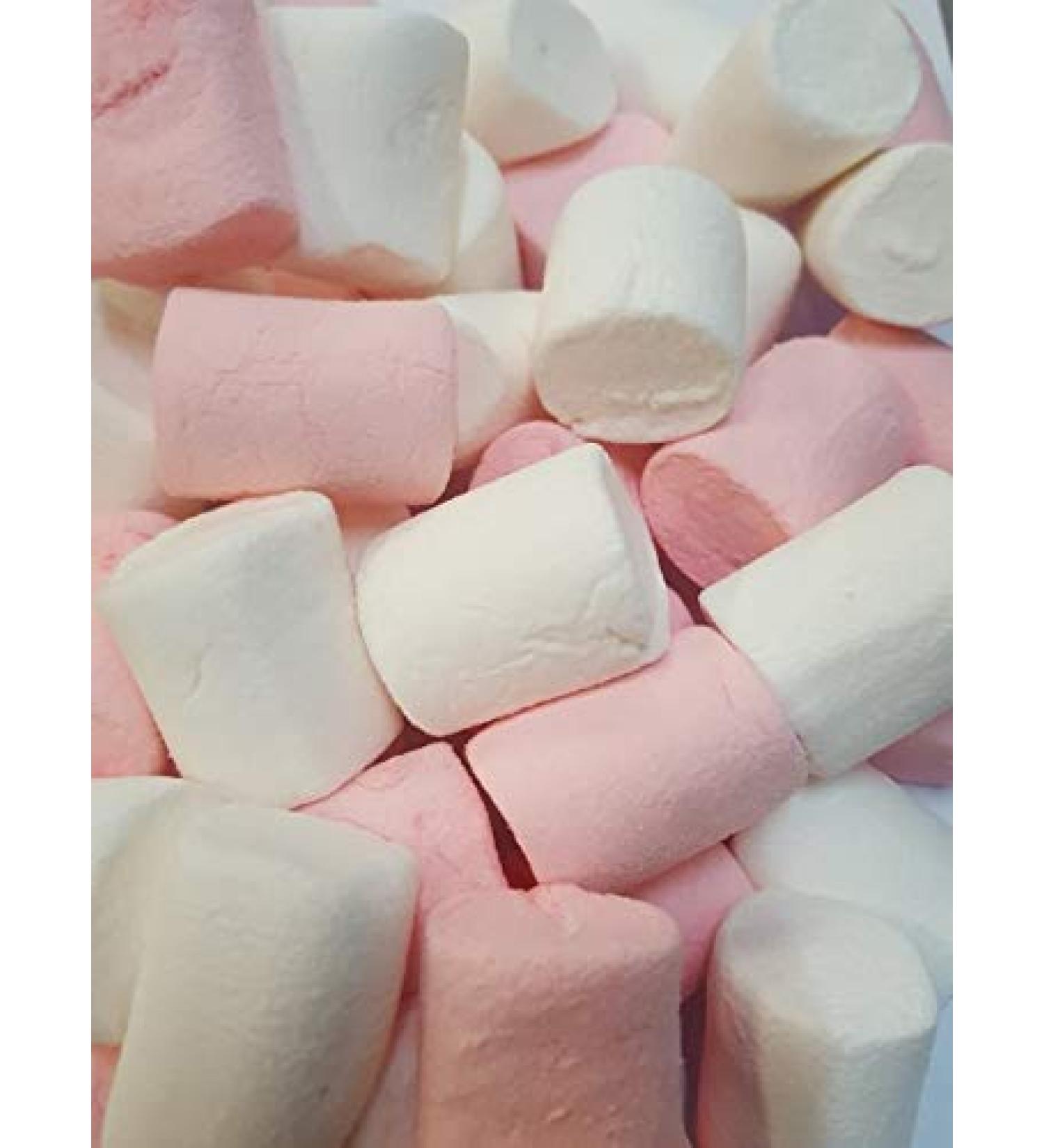 Roch Sweets Big Pink and White Marshmallows HALAL (1000g) - Buy Online on GoSupps.com