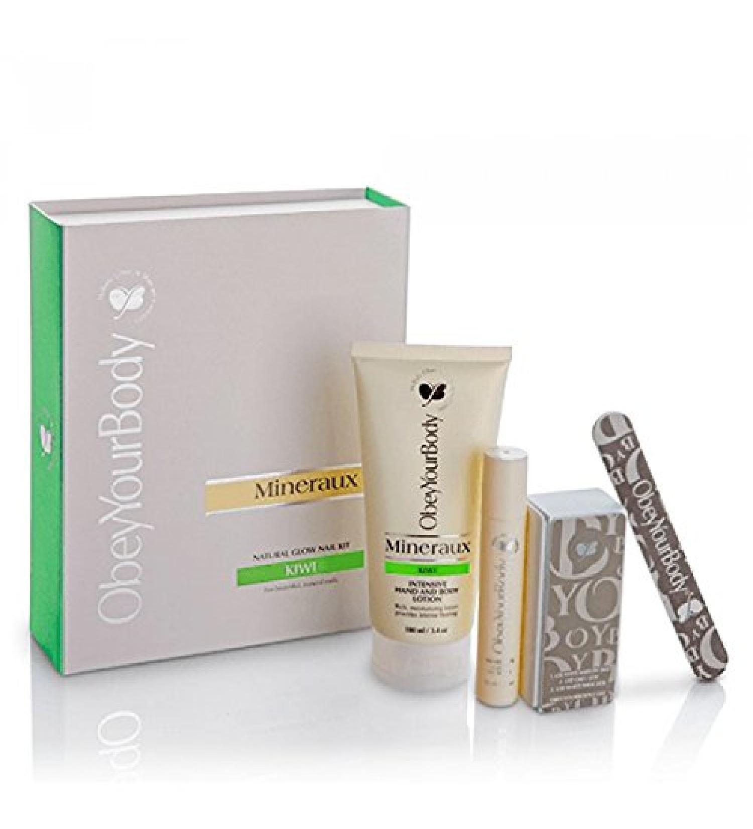 Obey Your Body Original Dead Sea Hand Perfection Nail Care Kit Kiwi Fragrance