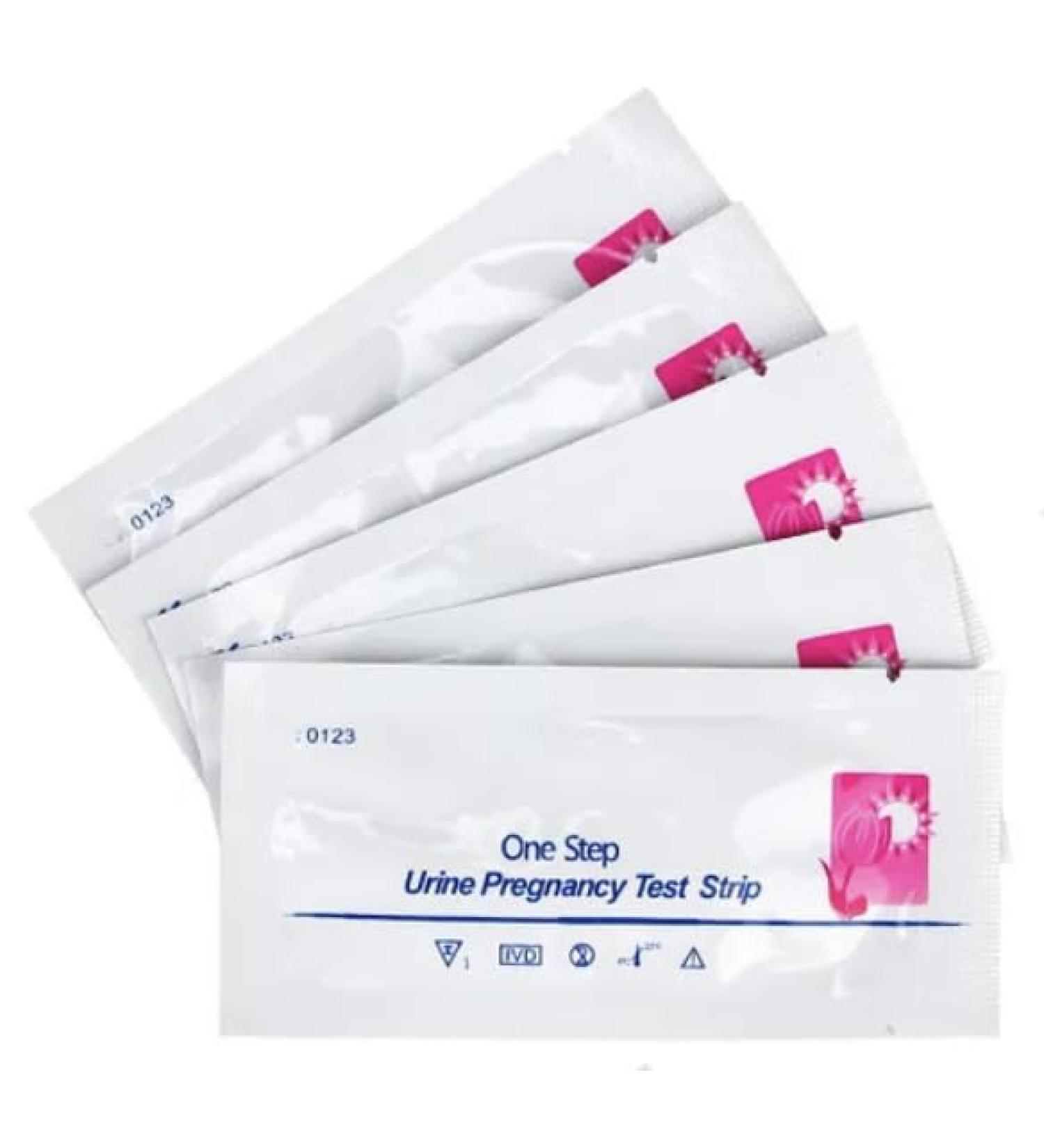 Early Pregnancy Test Strips (5 Pack) | HCG Test Strips | IVF Pregnancy Tests | Over 99.9% Accuracy - Buy Online on GoSupps.com