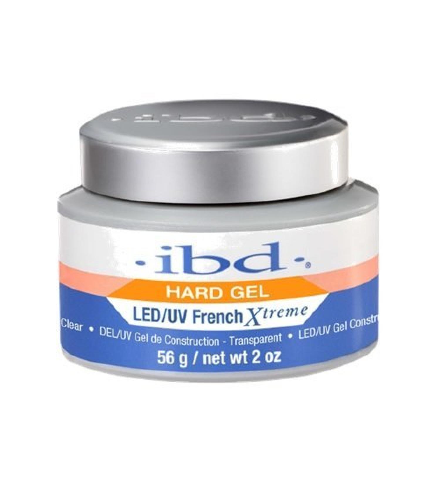 ibd French Xtreme LED/UV Gel - Clear - 2oz / 56g by IBD