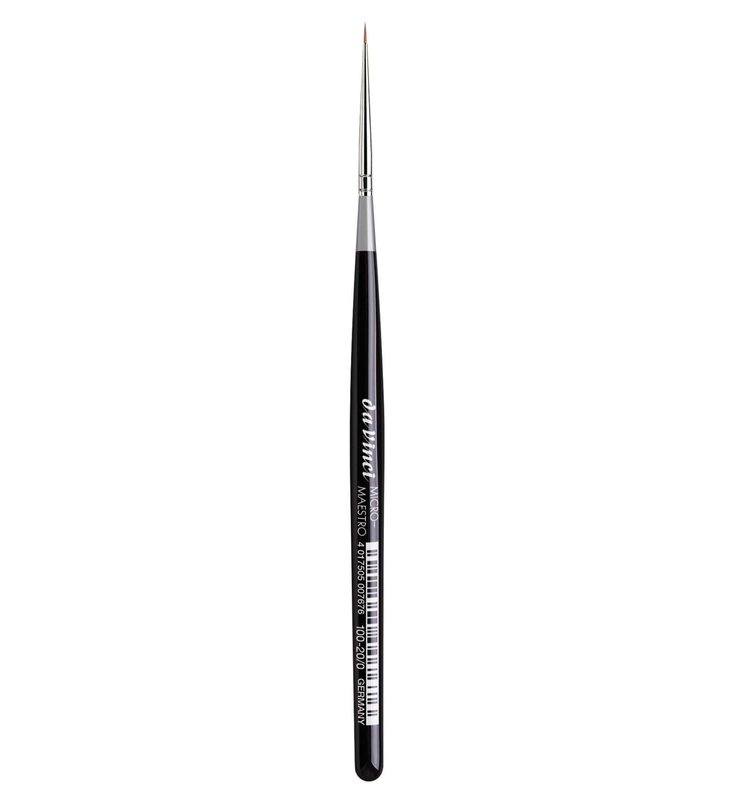 da Vinci Micro Maestro Watercolor Brush 20/0 - Black - Buy Online on GoSupps.com