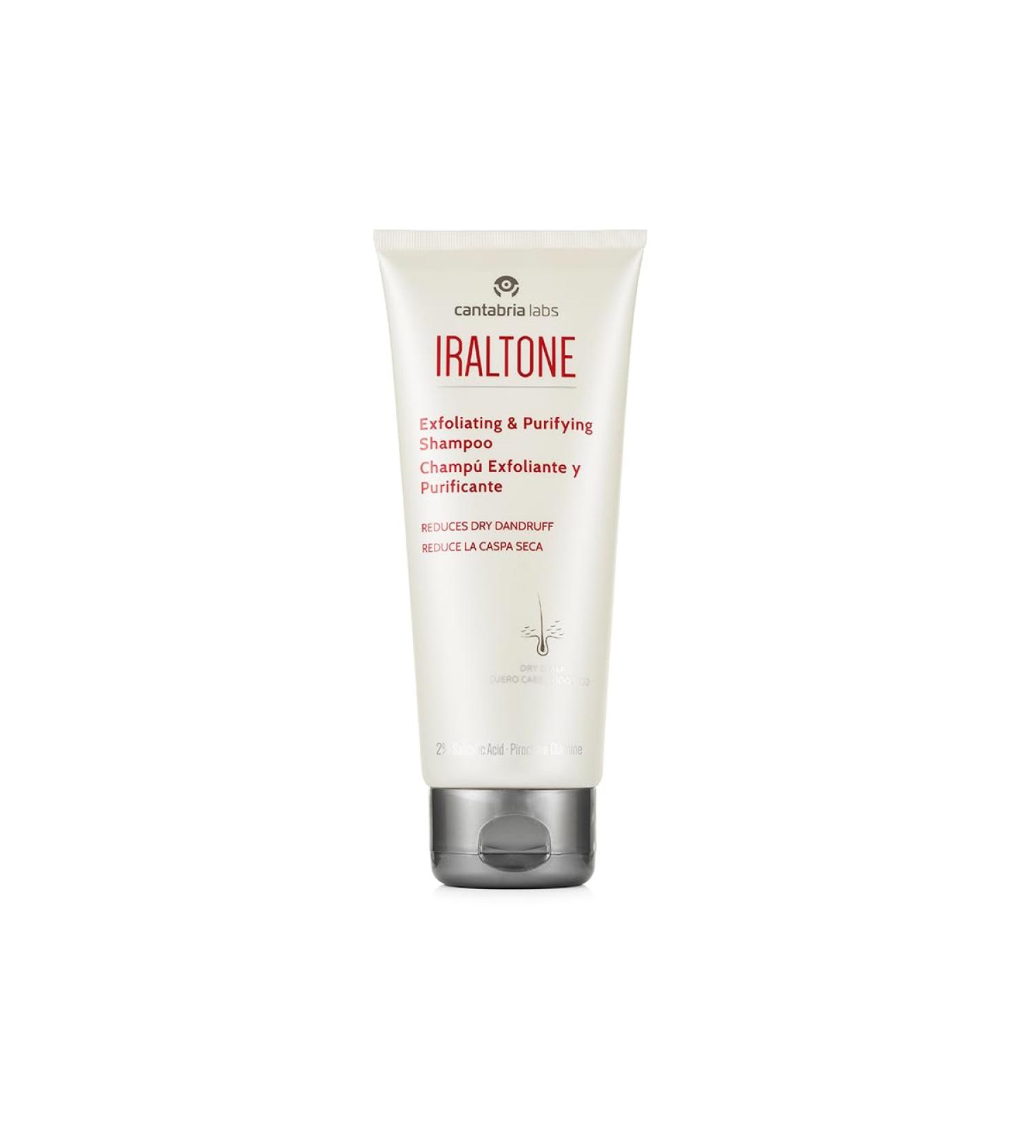 IRALTONE exfoliating and purifying champú 200 ml