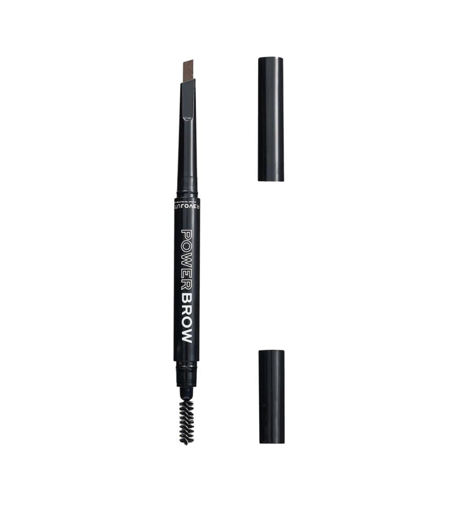 Revolution Relove - Eyebrow Pencil - Power Brow Pencil - Brown