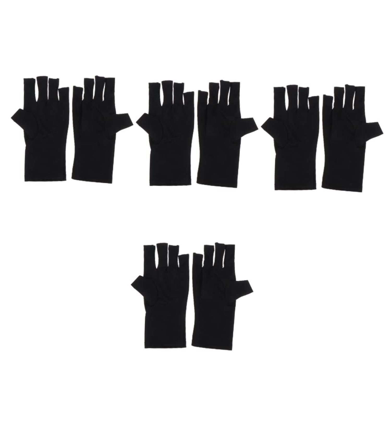 Beaupretty 4 Pairs Nail Gloves Uv Gloves Sunblock Gloves Hand Gloves for Protection Gloves for Manicure Gel Fingerless Driving Gloves Nail Uv Lamp Polyester Outdoor Women's Manicure Tools - Buy Online on GoSupps.com