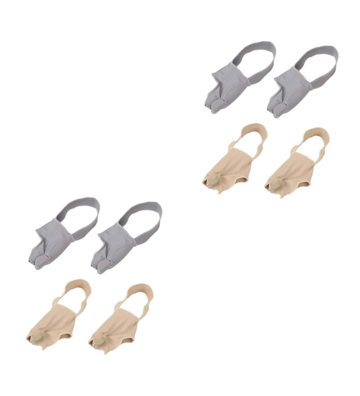 4 Pairs Bunion Socks - Split Foot Protector & Cushion Cover for Adjustable Foot Care - Buy Online on GoSupps.com