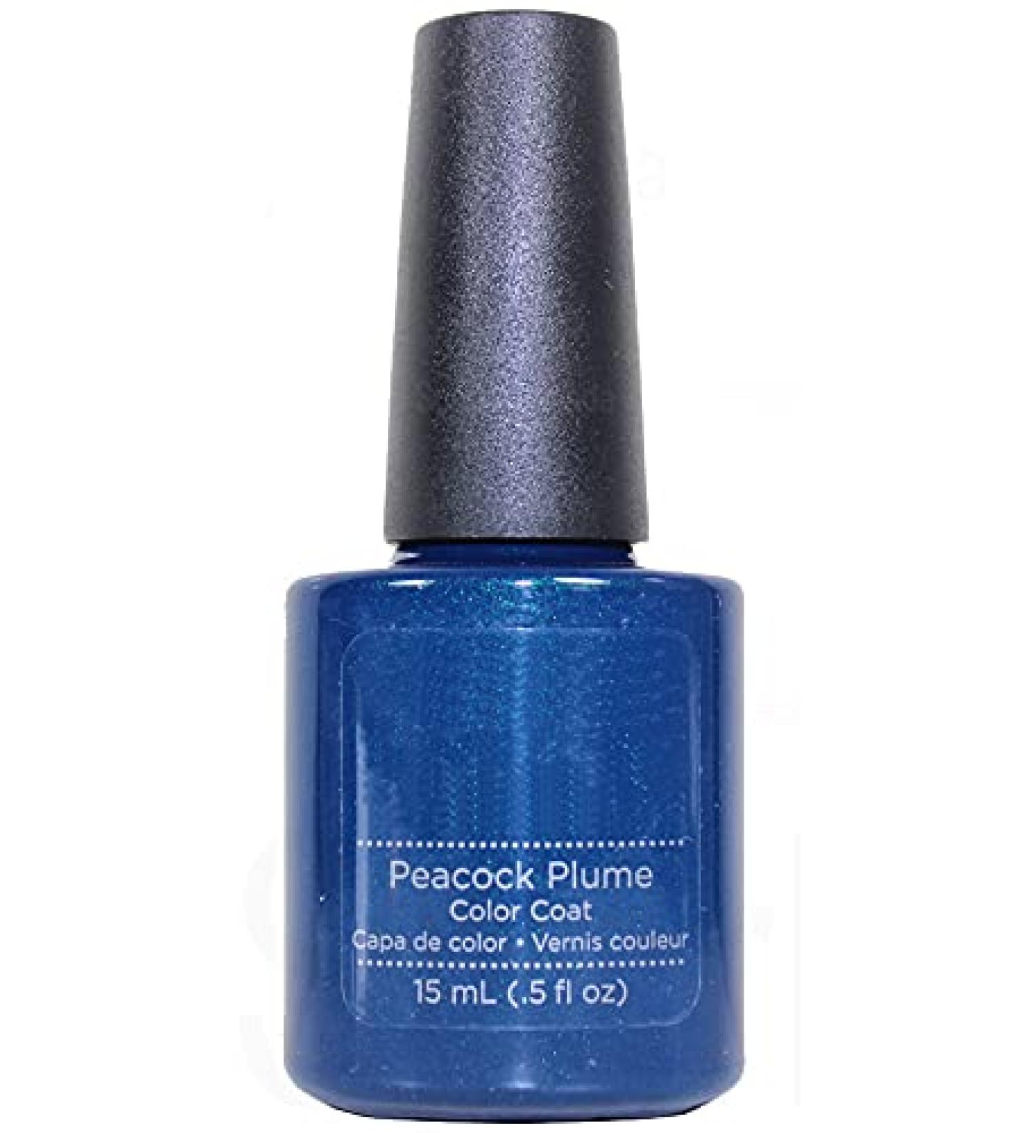 Gel Polish Soak-off UV/LED BUNDLE with File by Liana Nail Supply CAN (C_N_D Peacock Plum 15mL)