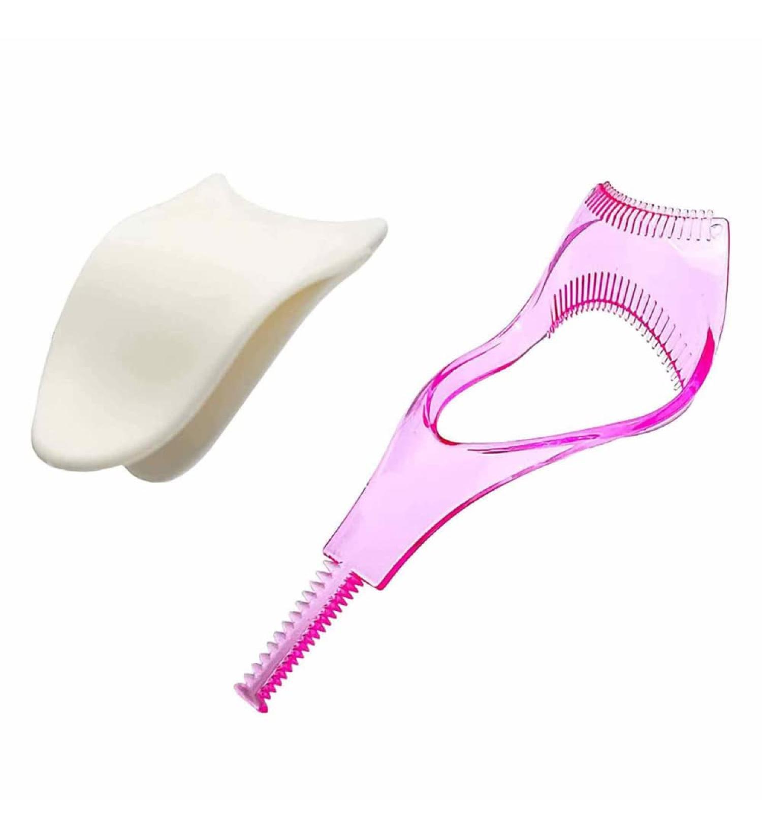 2 Pcs False Eyelashes Applicator Tools Upper Lower Eye Lash Mascara Guard Applicator for Eyelash Makeup Accessory - Buy Online on GoSupps.com