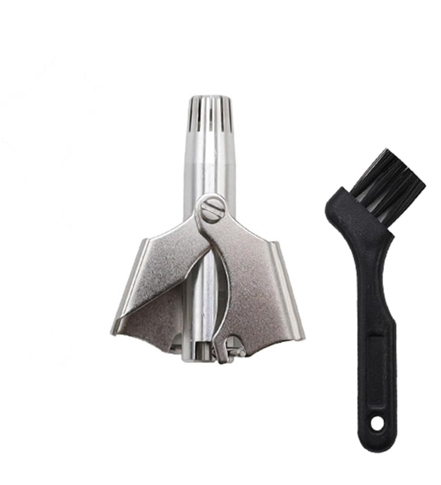 Buy Waterproof Stainless Steel Manual Nose Hair Trimmer For Men & Women Includes Cleaning Brush Perfect for Nose Ear Moustache & Whiskers - Buy Online on GoSupps.com