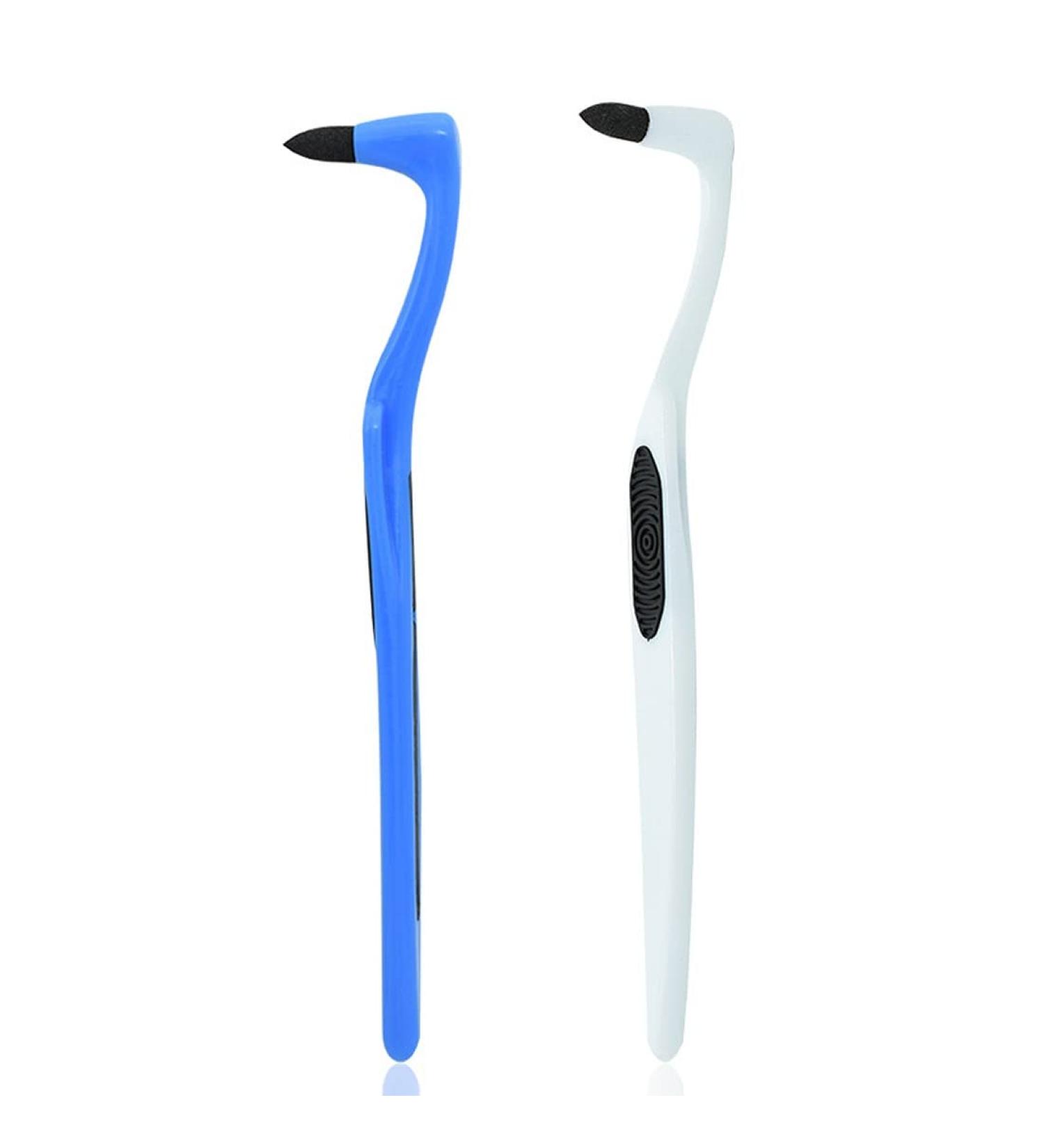 Sioppkik Tartar Remover - Professional Tooth Cleaning Effective Plaque & Contamination Removal (2PCs White & Blue) - International Shipping Available - Buy Online on GoSupps.com