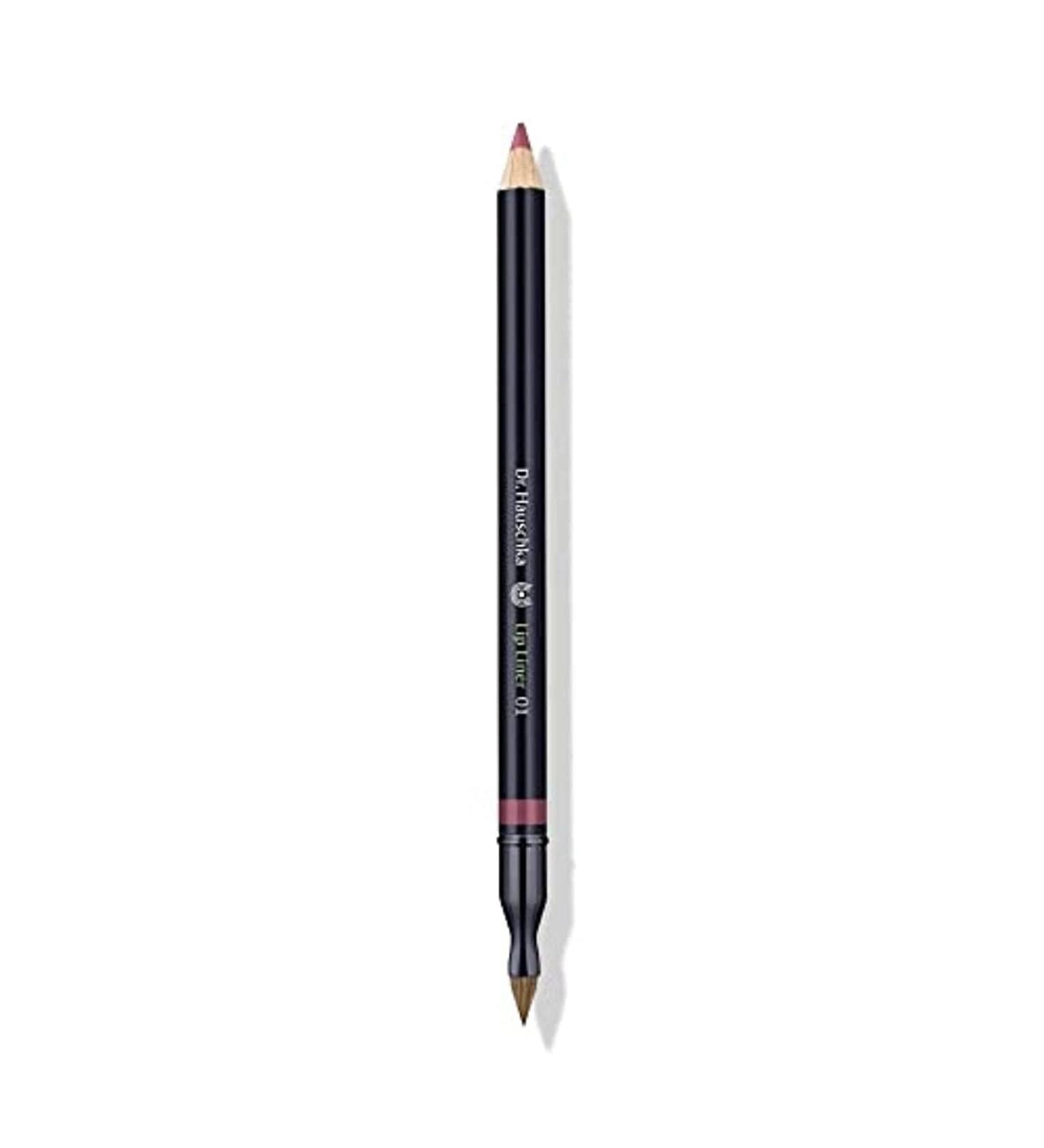 Dr. Hauschka Lip Liner 01 Tulipwood - Soft Muted Pink | Long-lasting, Natural Formula - Buy Online on GoSupps.com
