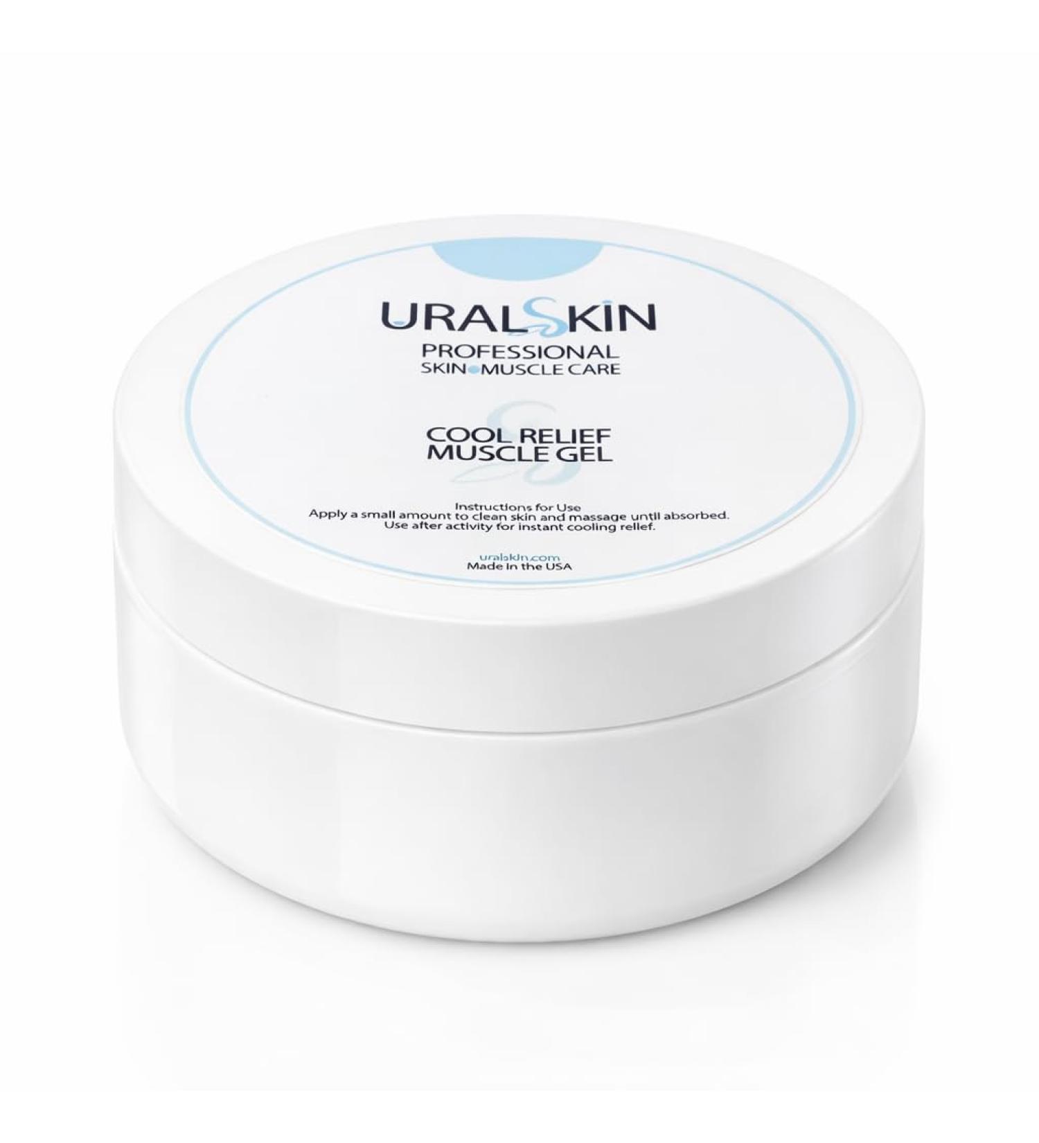 URALSKIN Cooling Muscle Gel Fast-Drying Non-Greasy Gel for Legs Calves & Feet 4 oz (113 g) - Buy Online on GoSupps.com