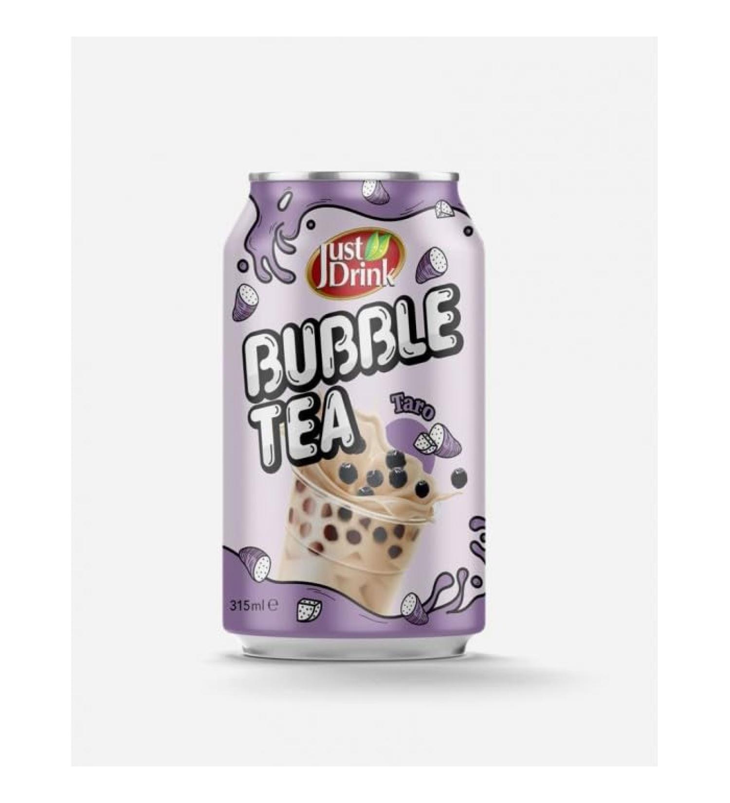 BUBBLE TEA Taro Flavour (Just Drink) 315ml (Pack Of 6) Delicious Tasty And Twisty Treat Gift Hamper For Christmas Birthday Easter Gift - Buy Online on GoSupps.com