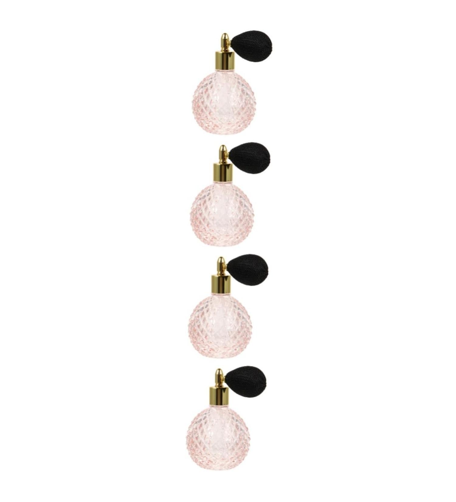 Buy Housoutil 4 Sets Vintage Glass Perfume Bottles - Refillable Atomizer Sprayer for Women | International Shipping - Buy Online on GoSupps.com