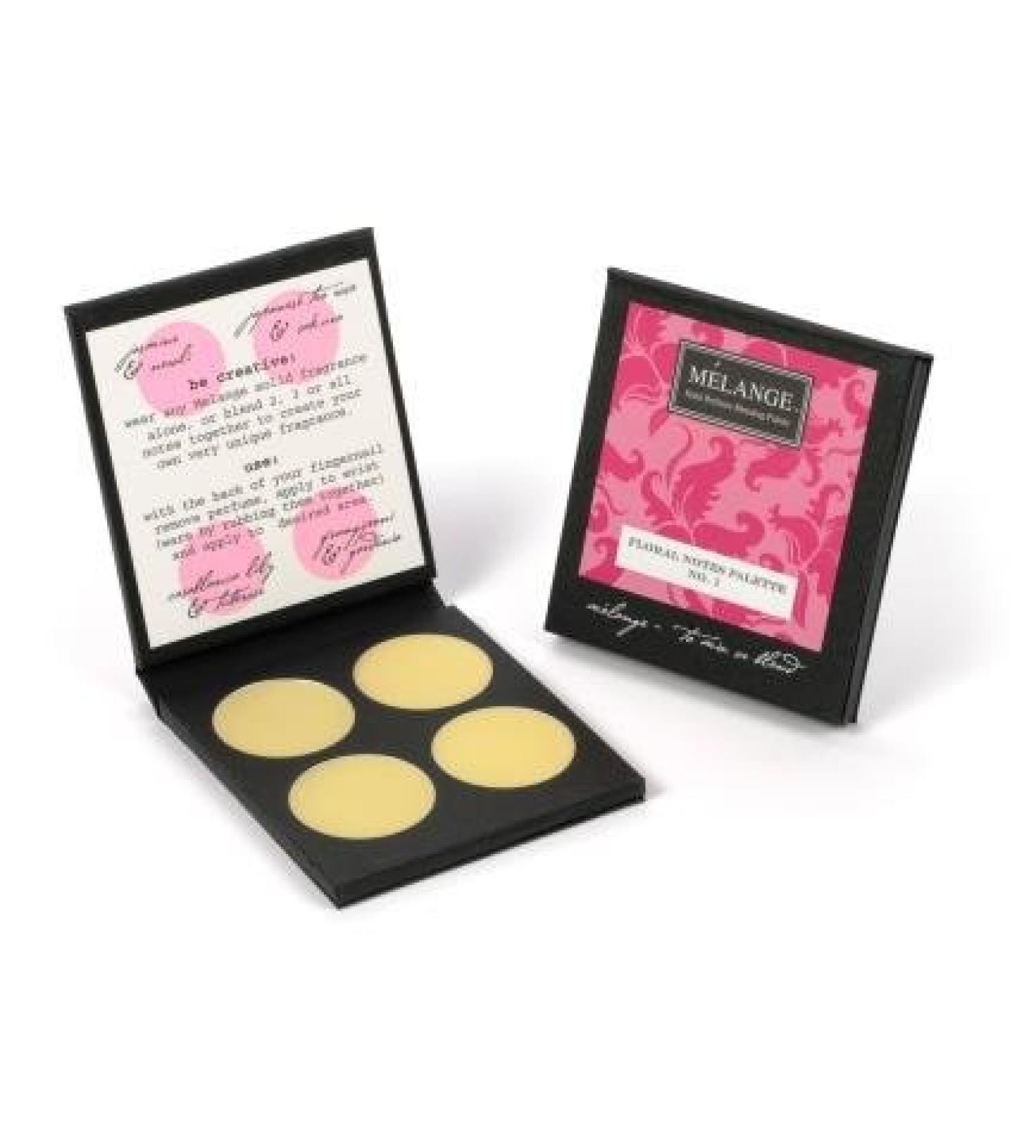 Melange Floral Notes No. 1 Solid Perfume Blending Palette .69 ounces