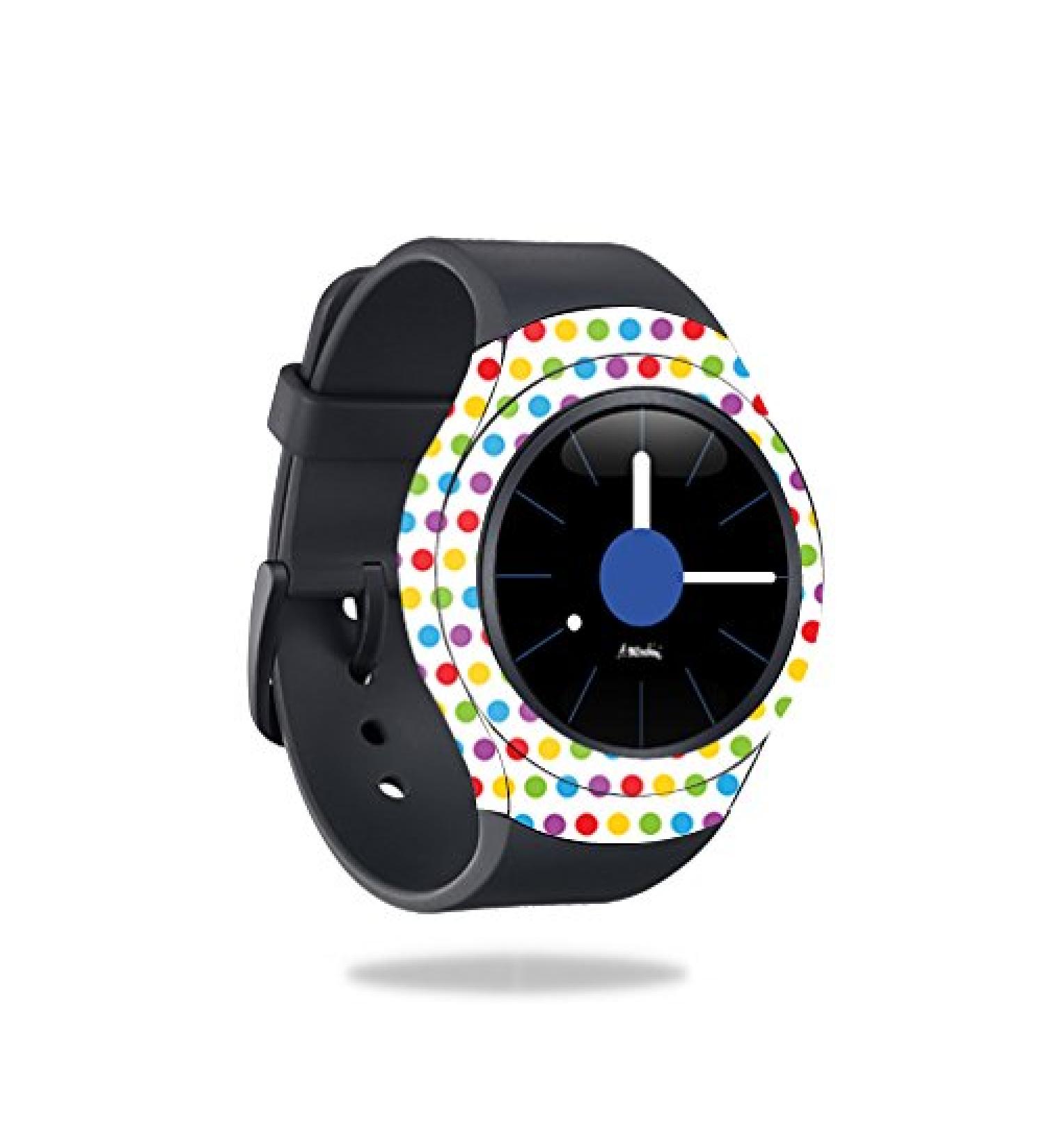 MightySkins Skin Compatible with Samsung Gear S2 Smart Watch Cover wrap Sticker Skins Candy Dots