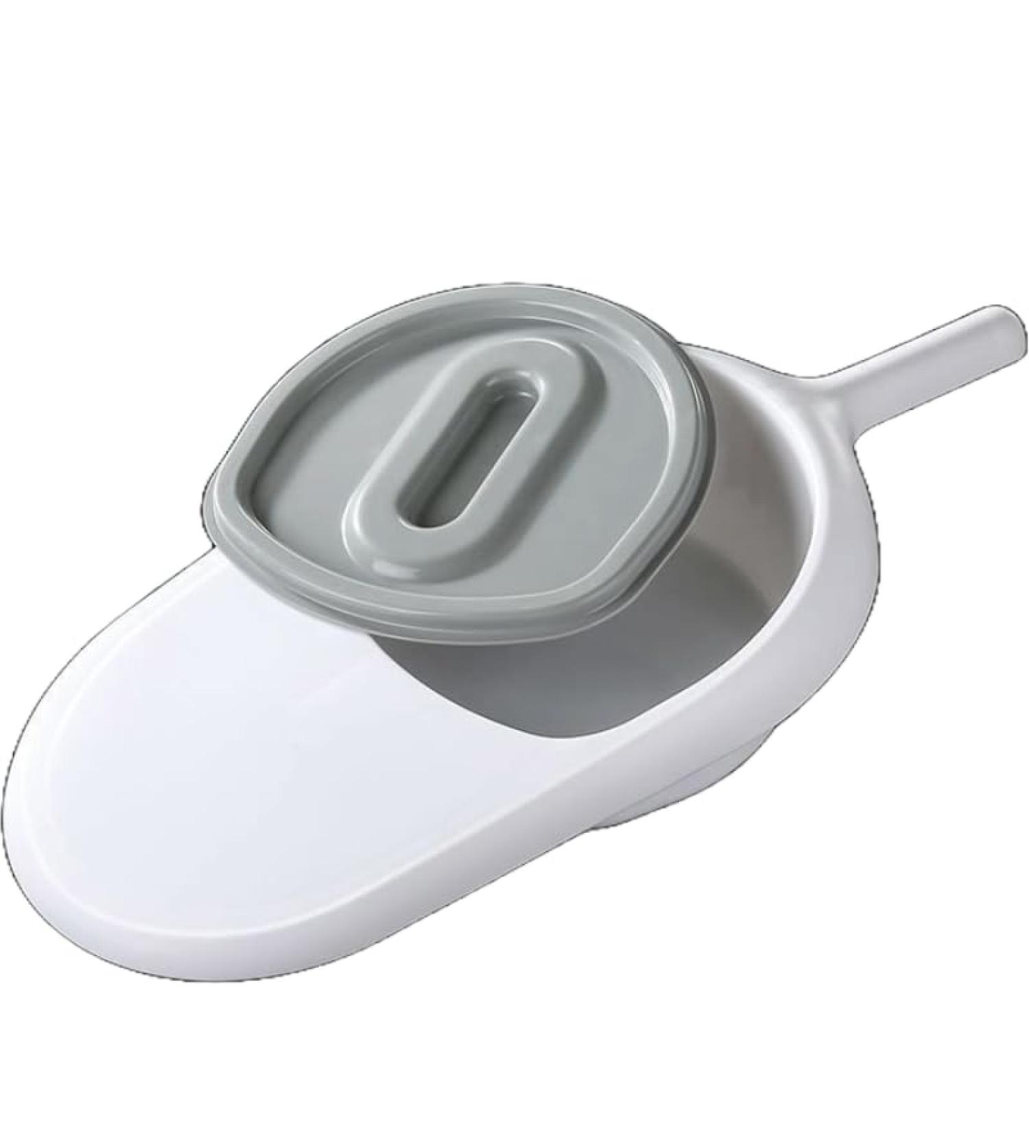 Plastic Bed Pan for Adults - Essential Bed Pans & Urinals for Seniors Pregnant Women & Bedridden Patients | International Shipping - Buy Online on GoSupps.com