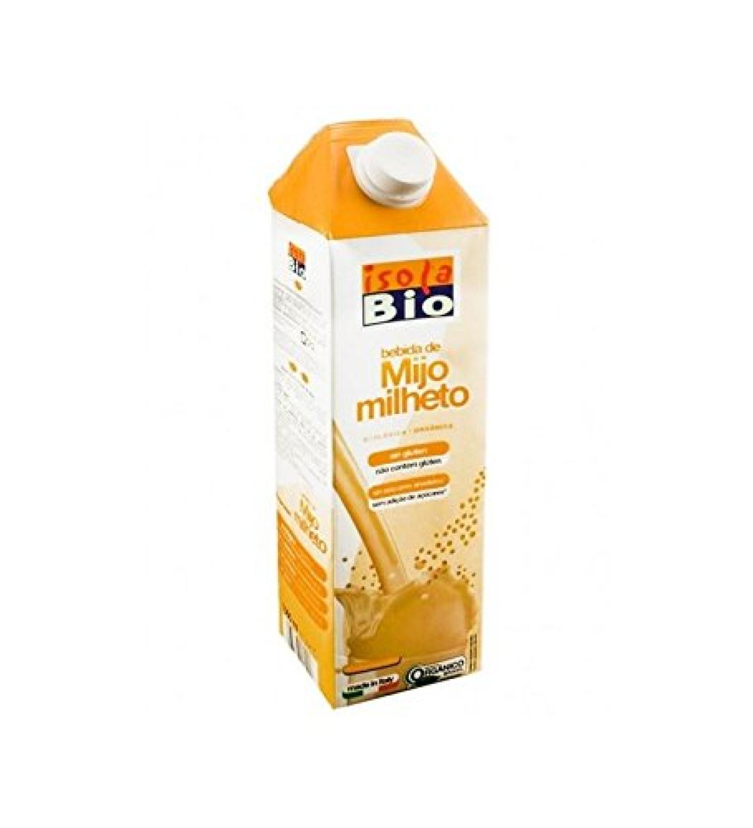 (Lot de 8) – Isola Bio Bio Millet Drink| 1 Ltr |8 Pack – Super Saver – économiser de l'argent