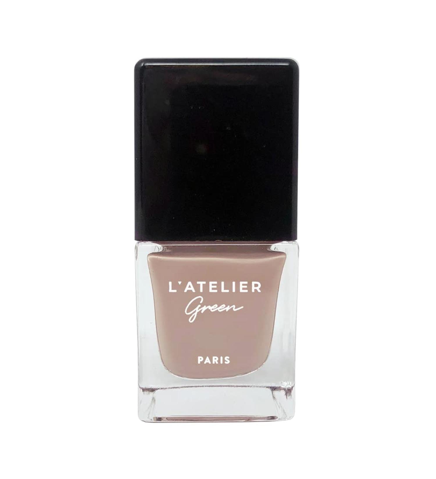 L Atelier Green Paris - Breathable 85% Plant-Based Halal & Vegan Nail Polish. Infused with Organic Oils Made in France - 10.5ml (Business As Usual) - Buy Online on GoSupps.com