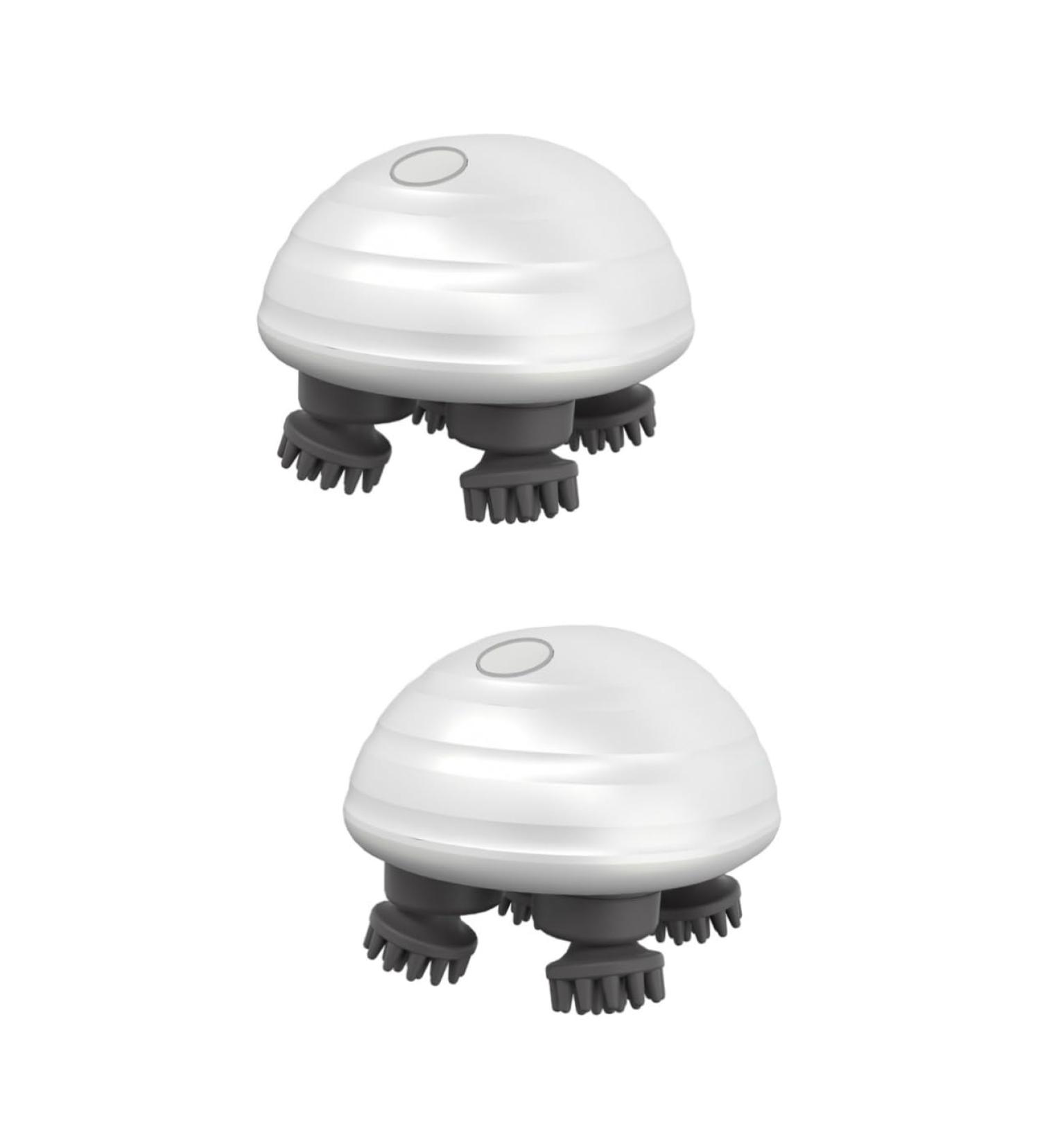 Healvian Head Massager Tool - 2 Sets Scalp Massage Brush | ABS White | International Shipping Available - Buy Online on GoSupps.com