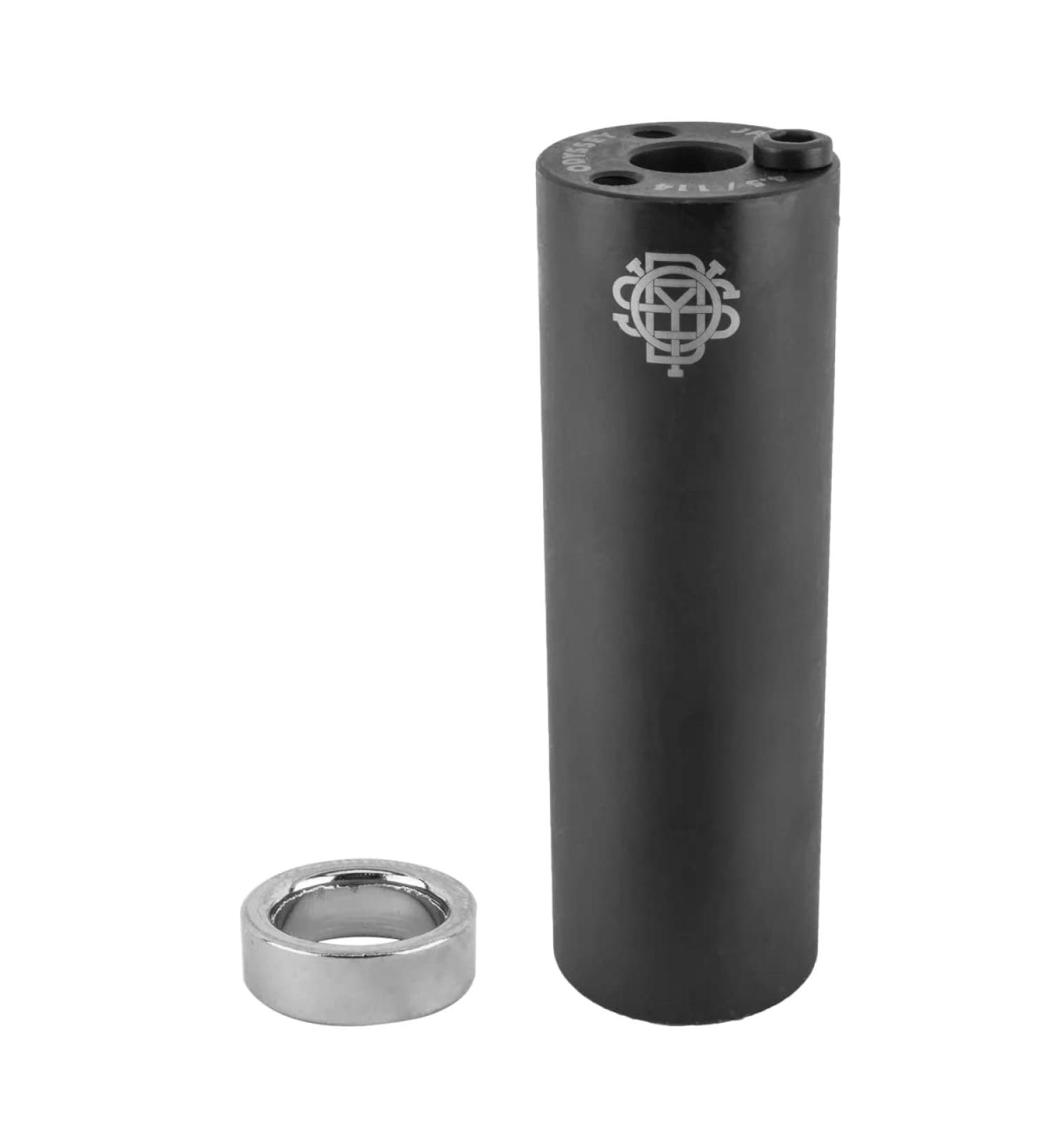 ODYSSEY Axle Pegs ODY JPEG Longer 4.5In 14Mm W3/8-Adptr Bk - A-221-BK