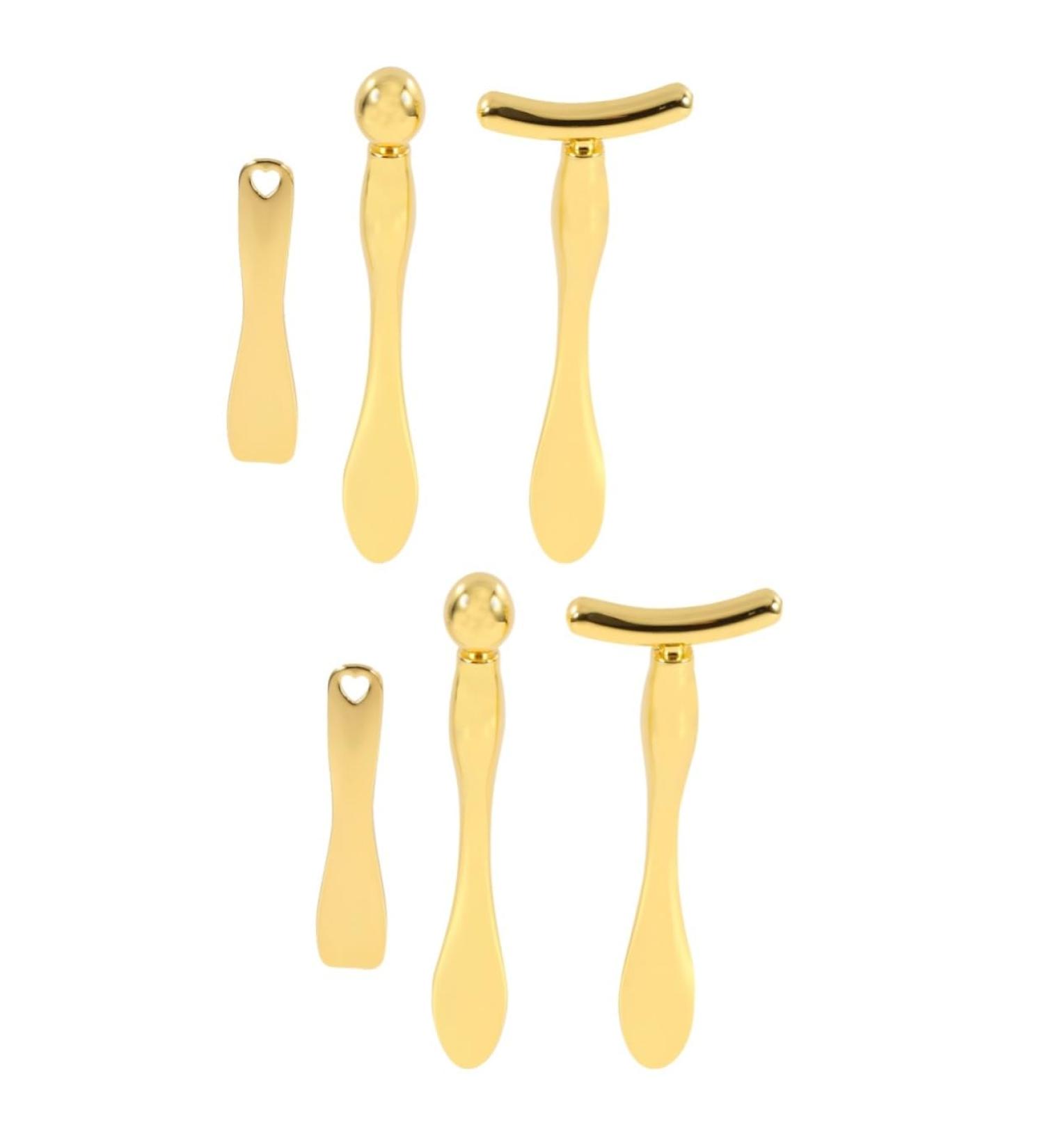 MAGICLULU Lot De 2 Cuill res Cr me Pour Le Visage Maquillage Cr me Pour Les Yeux Outil De Salon De Beaut Famille Et 3 Pi ces X 2 - Buy Online on GoSupps.com