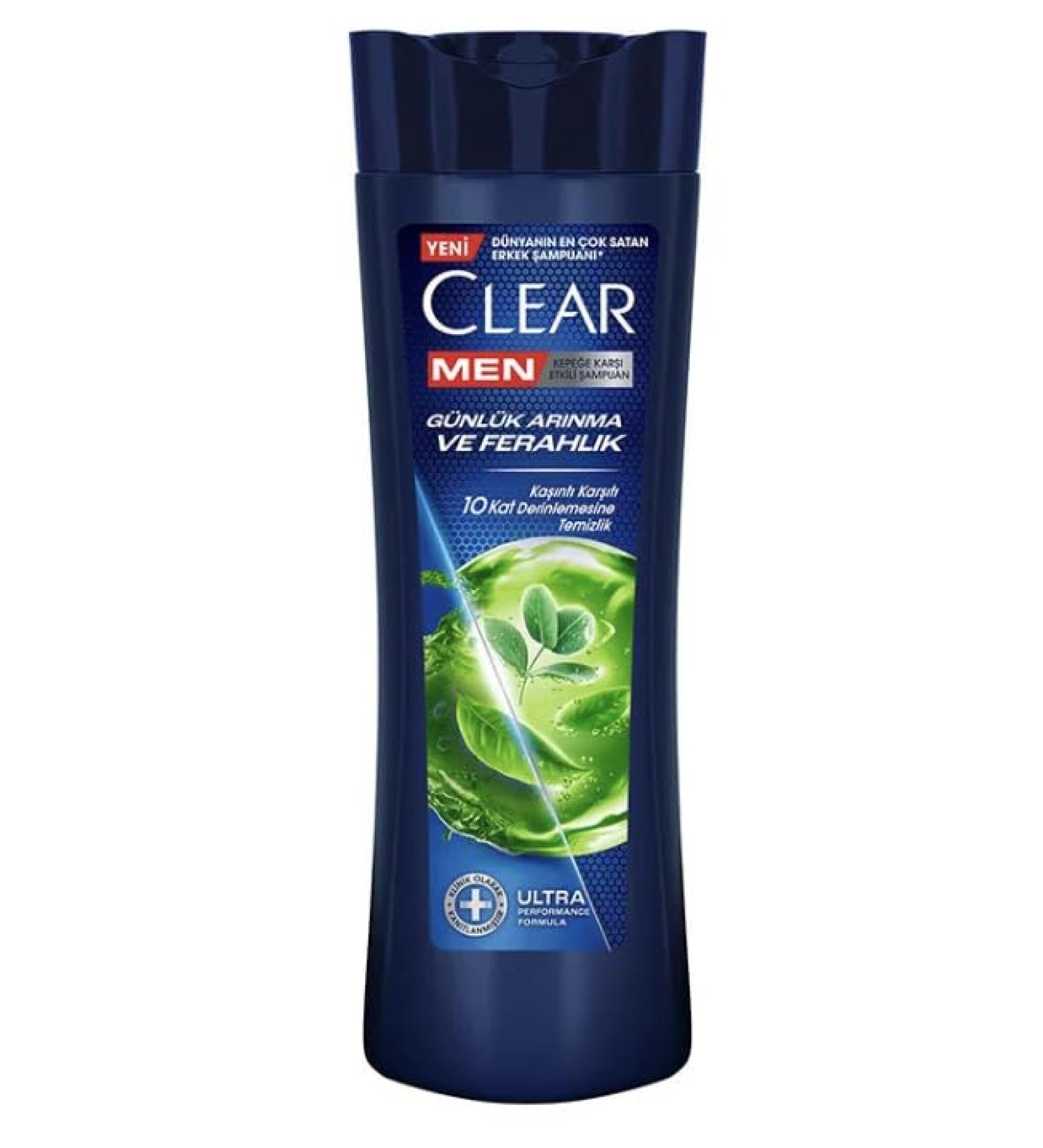 NEW Clear Men Daily Purification and Freshness Anti-Dandruff Shampoo 350 ml