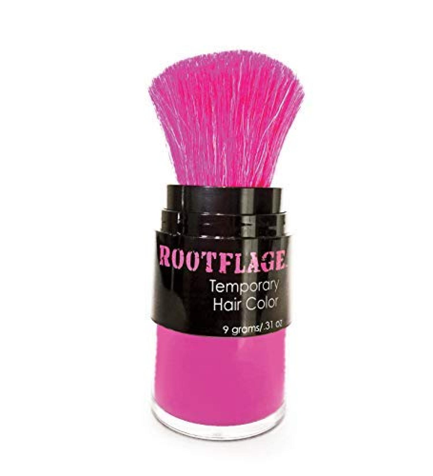 Rootflage Pink Parade Temporary Hair Dye - Shampoo Out Colored Hair Powder for Dark Hair - Buy Online on GoSupps.com