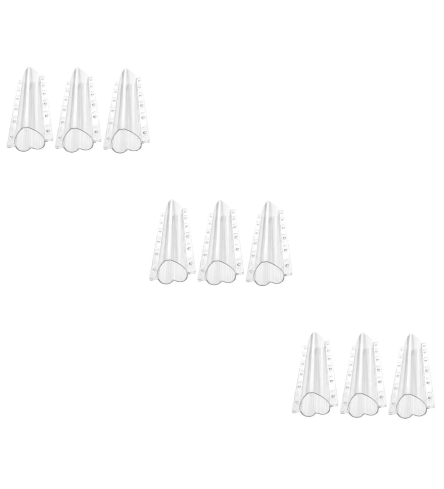 Balacoo 9 pcs Shape Supplies Heart Strawberry Shaped Garden Pentagram Fruit Melon Mould Shaper for Planting - Buy Online on GoSupps.com