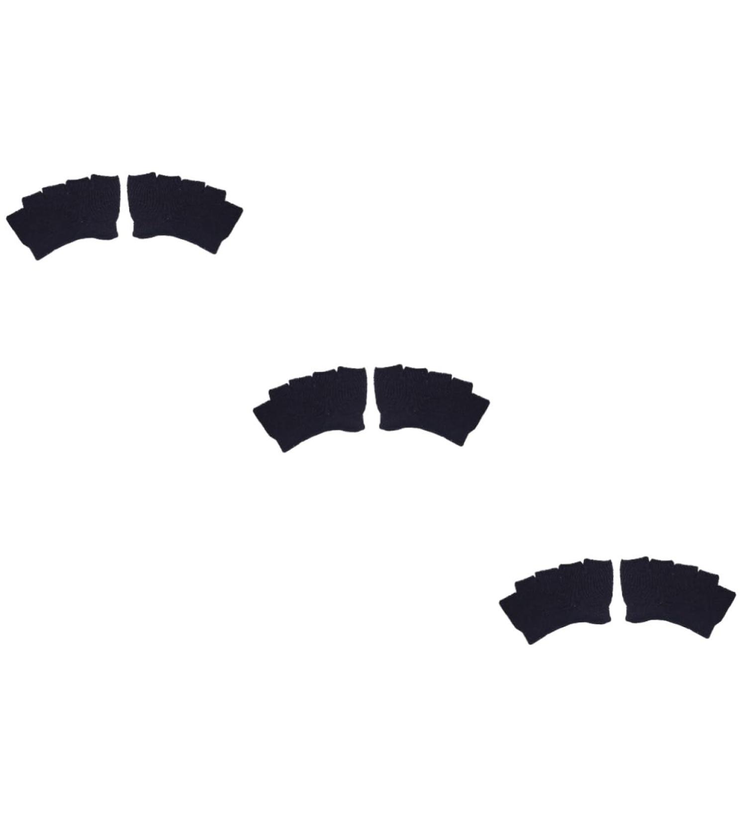 Buy Healvian 12 Pairs Cotton Five Toe No Show Socks - Comfortable Peep Toe Half Socks for Everyday Use - International Shipping Available - Buy Online on GoSupps.com