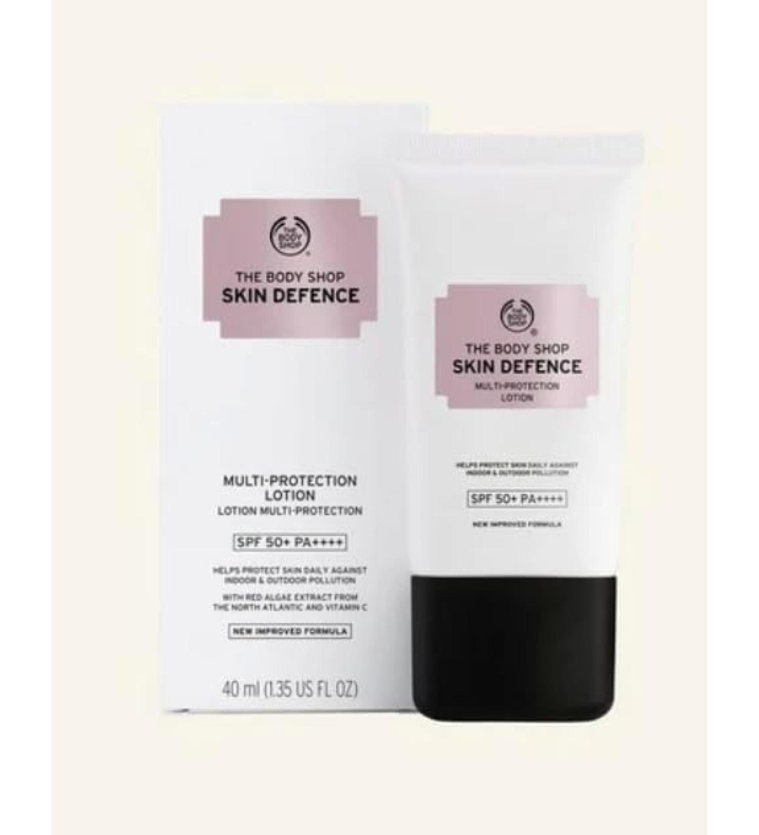 THE BODY SHOP Skin Defence Multi-Protection Light Essence SPF 50 PA+++: Pollution Protection - Buy Online on GoSupps.com