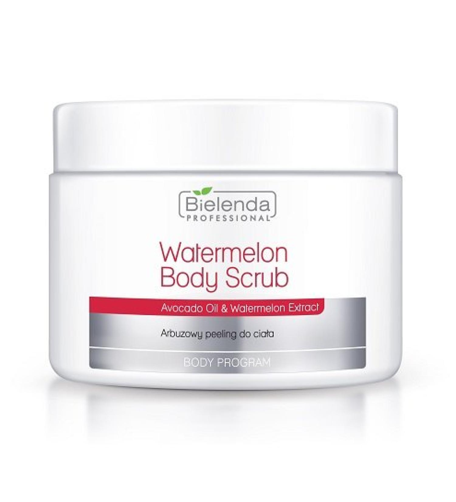 Bielenda Watermelon Body Scrub 600 g / Professional Arbuzowy Peeling do Ciala