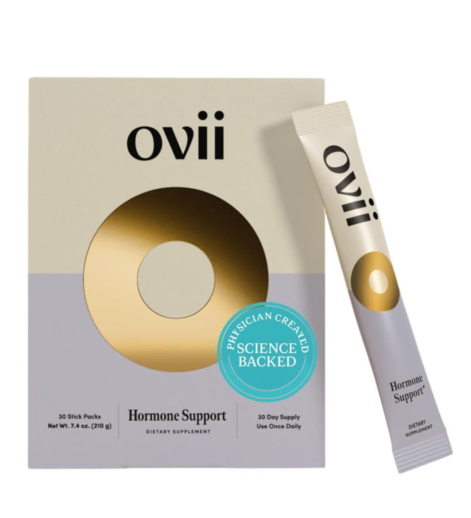 Ovii Ovarian Support for Women: Hormonal & Metabolic Balance - 40:1 Myo-Inositol + Reducose + Vitamin D + Biotin - Supports Cycle Regularity & Healthy Ovulation & Healthy Metabolism, 30 Ct 7.4 Ounce (Pack of 1) - Buy Online on GoSupps.com