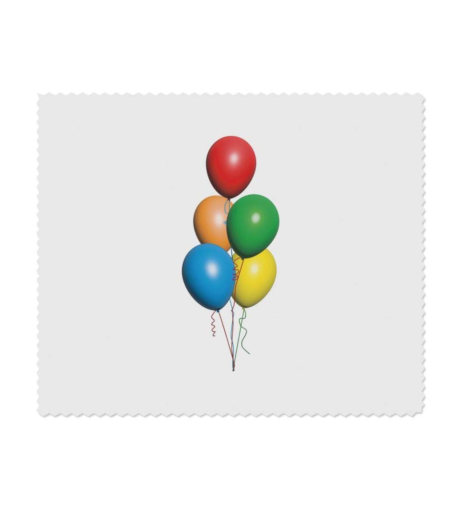 2x Party Balloons Microfiber Lens & Eyeglass Cleaning Cloths - Premium Quality Perfect for Gifts - Shop Now! - Buy Online on GoSupps.com