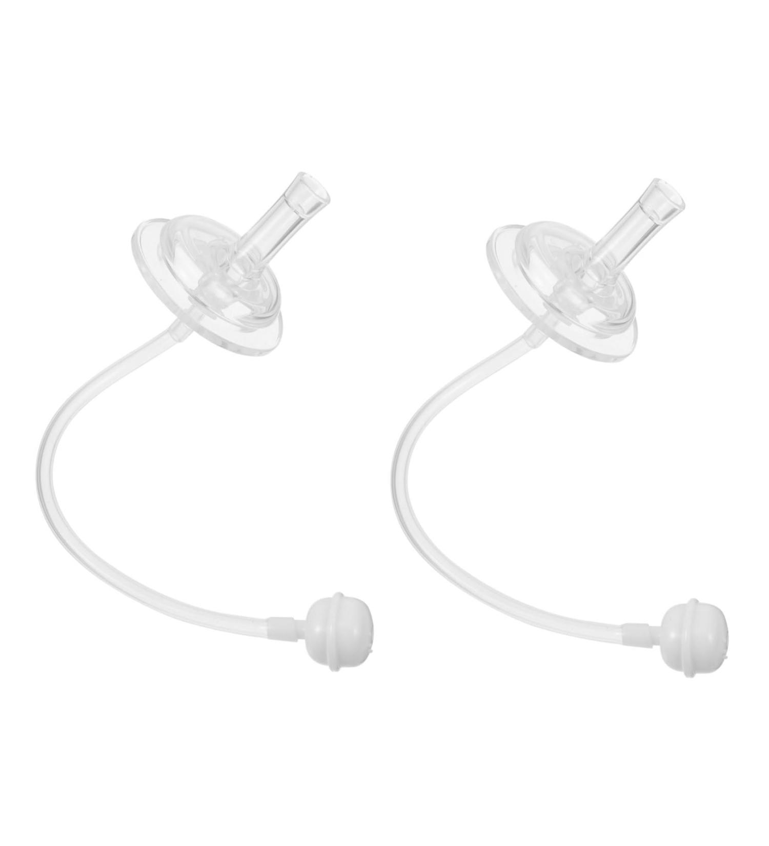 Durable 4-Piece Silicone Straw Set for Baby Bottles | Long-lasting Milk Cup Straws & Suckers - International Shipping Available - Buy Online on GoSupps.com