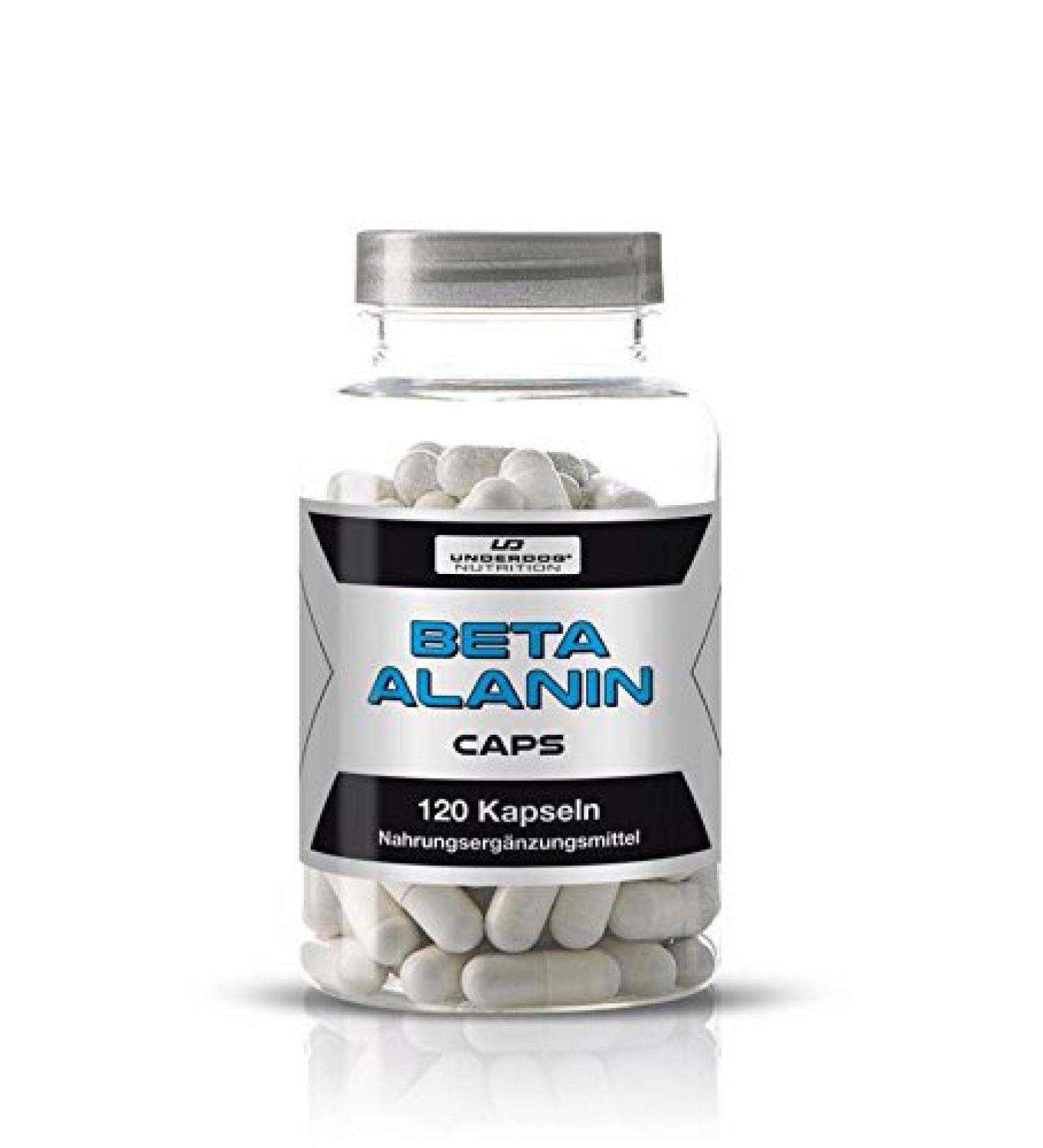 Buy High-Quality Beta Alanine Capsules | 120 High-Dose Training Boosters for Optimal Performance | Fast International Shipping - Buy Online on GoSupps.com