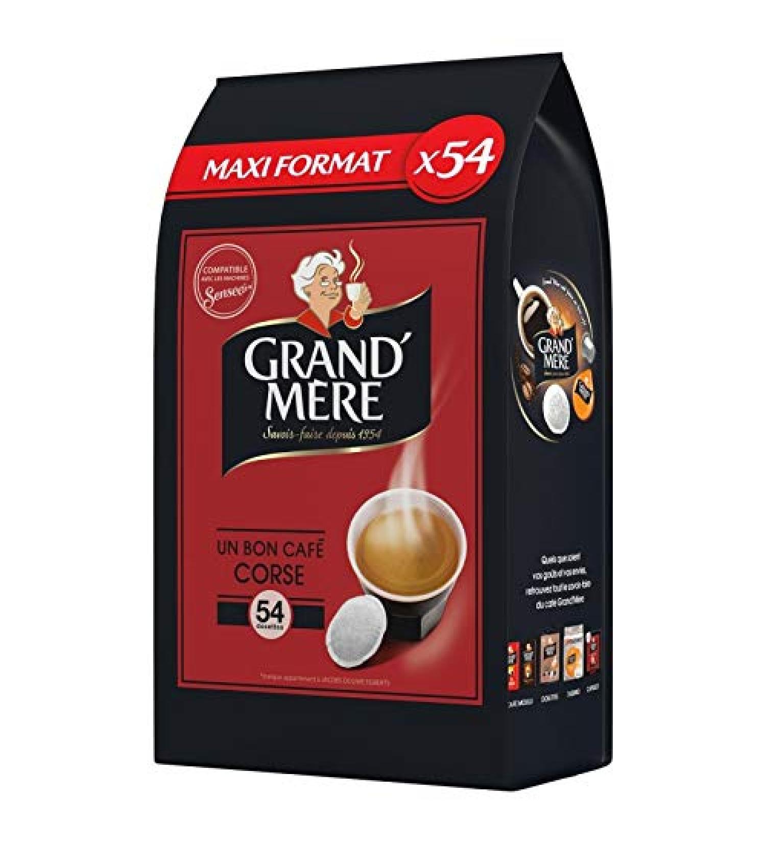 GRAND MERE - Corsican Coffee Pods 54 Pods - Pack of 3 - Buy Online on GoSupps.com