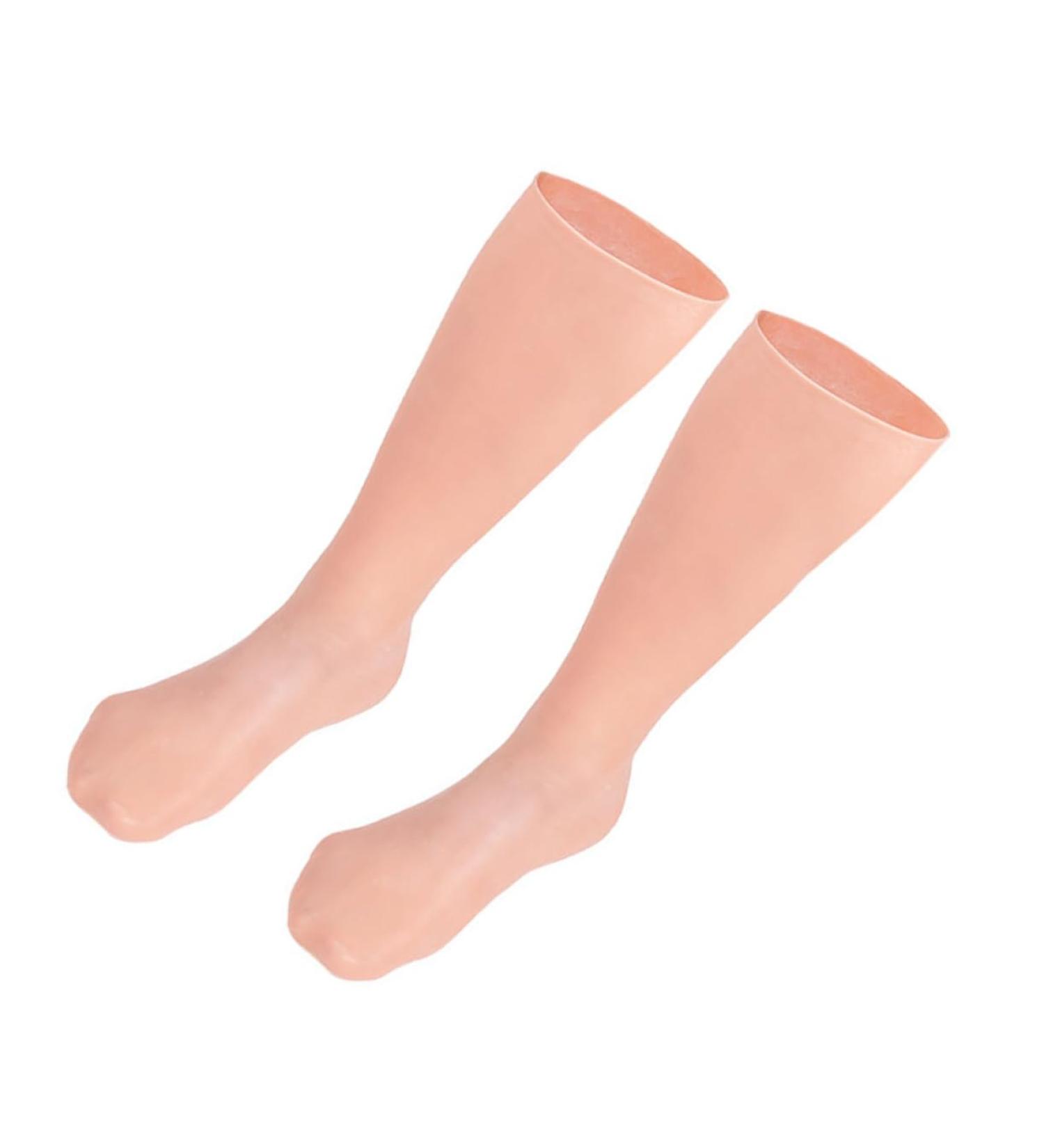 Mikinona 1pair Exfoliating Moisturizing Socks Girl Socks Foot Protection Covers Pumps High Heels for Women Spa Socks Overnight Ladies Pumps Girl Heels Sebs Women's Socks - Buy Online on GoSupps.com