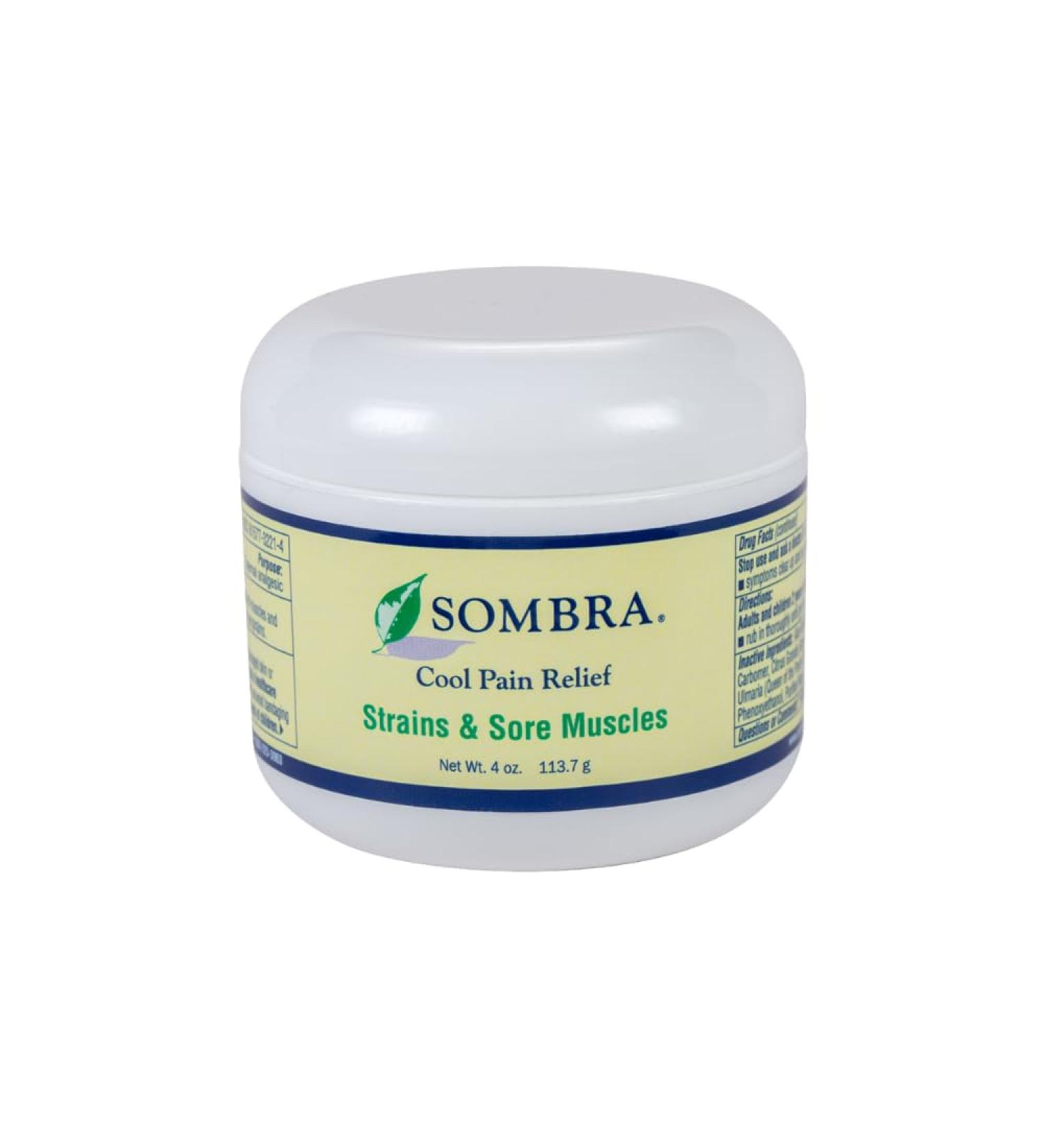 Sombra Cool Pain Relief Gel 4-Ounce Jar