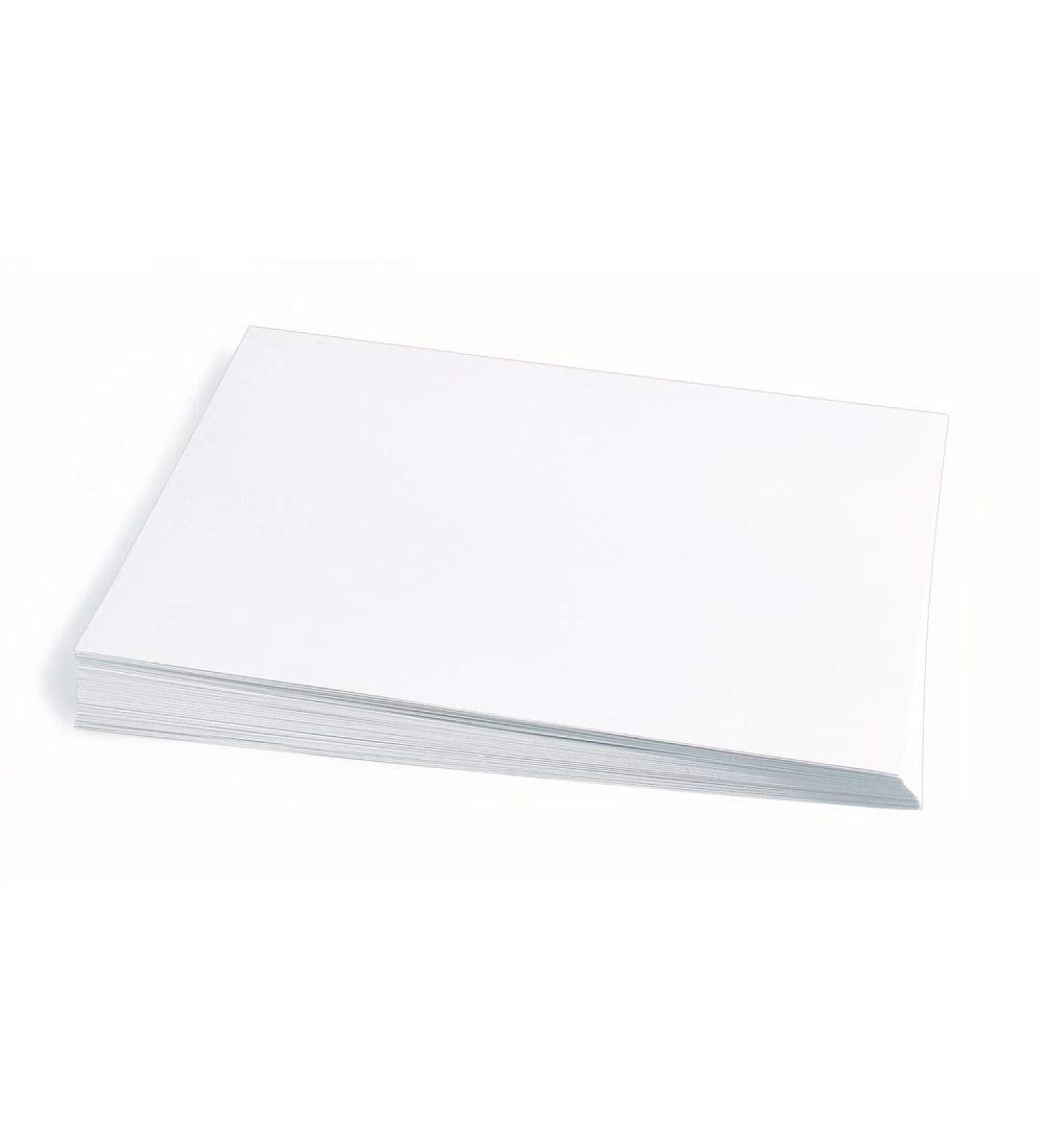 White Construction Paper 9x12 - 50 Sheets | Heavyweight Craft Paper for Kids & Adults | Ideal for Art Projects, Painting, Coloring, Drawing | All Purpose, Homeschool & Home School Supply - Buy Online on GoSupps.com