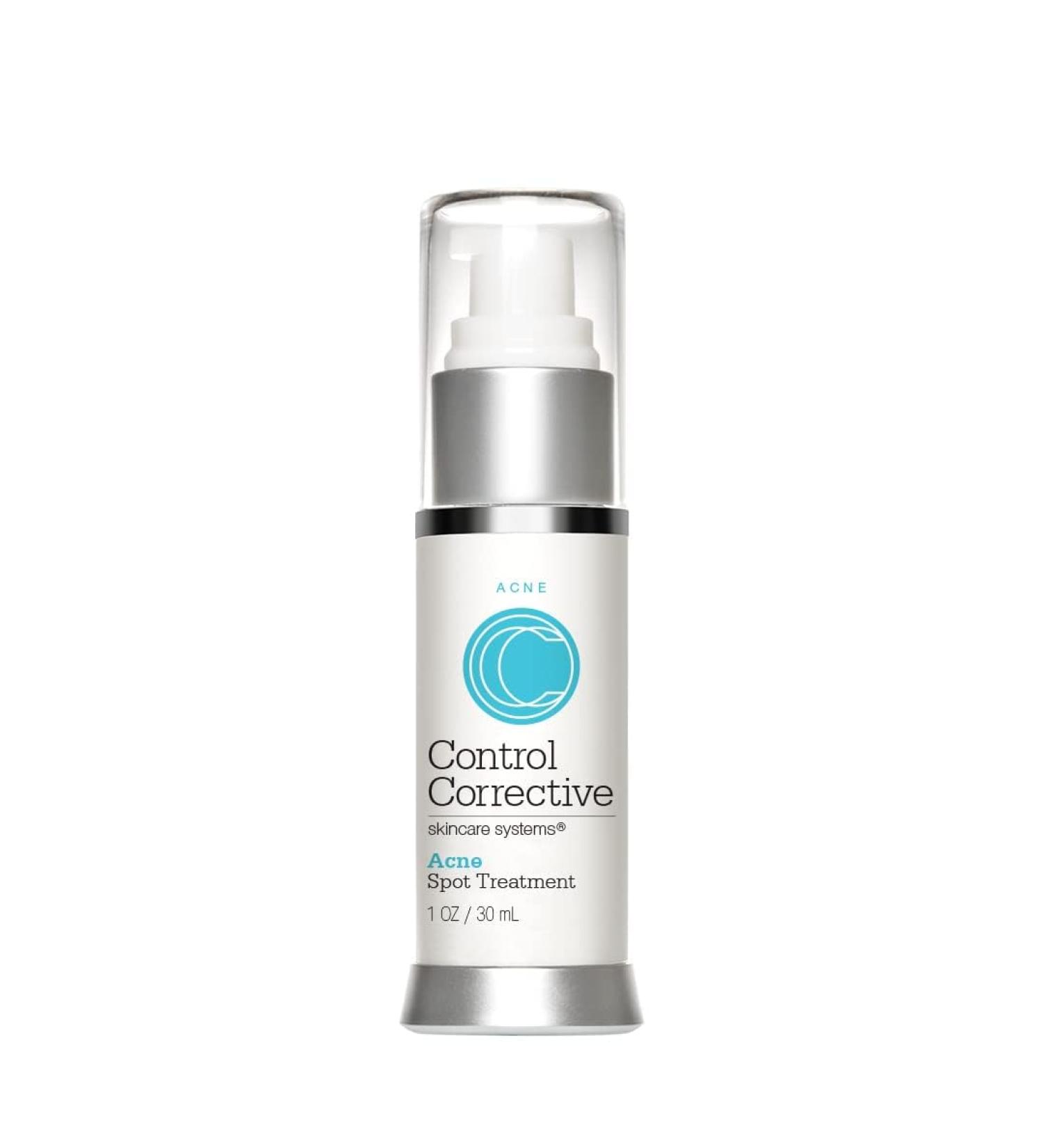 CONTROL CORRECTIVE Acne Spot Treatment Gel 2% Salicylic Acid Formula for Breakouts & Blemishes With Witch Hazel Aloe & Panthenol 1 oz Clear Skin Serum - Buy Online on GoSupps.com