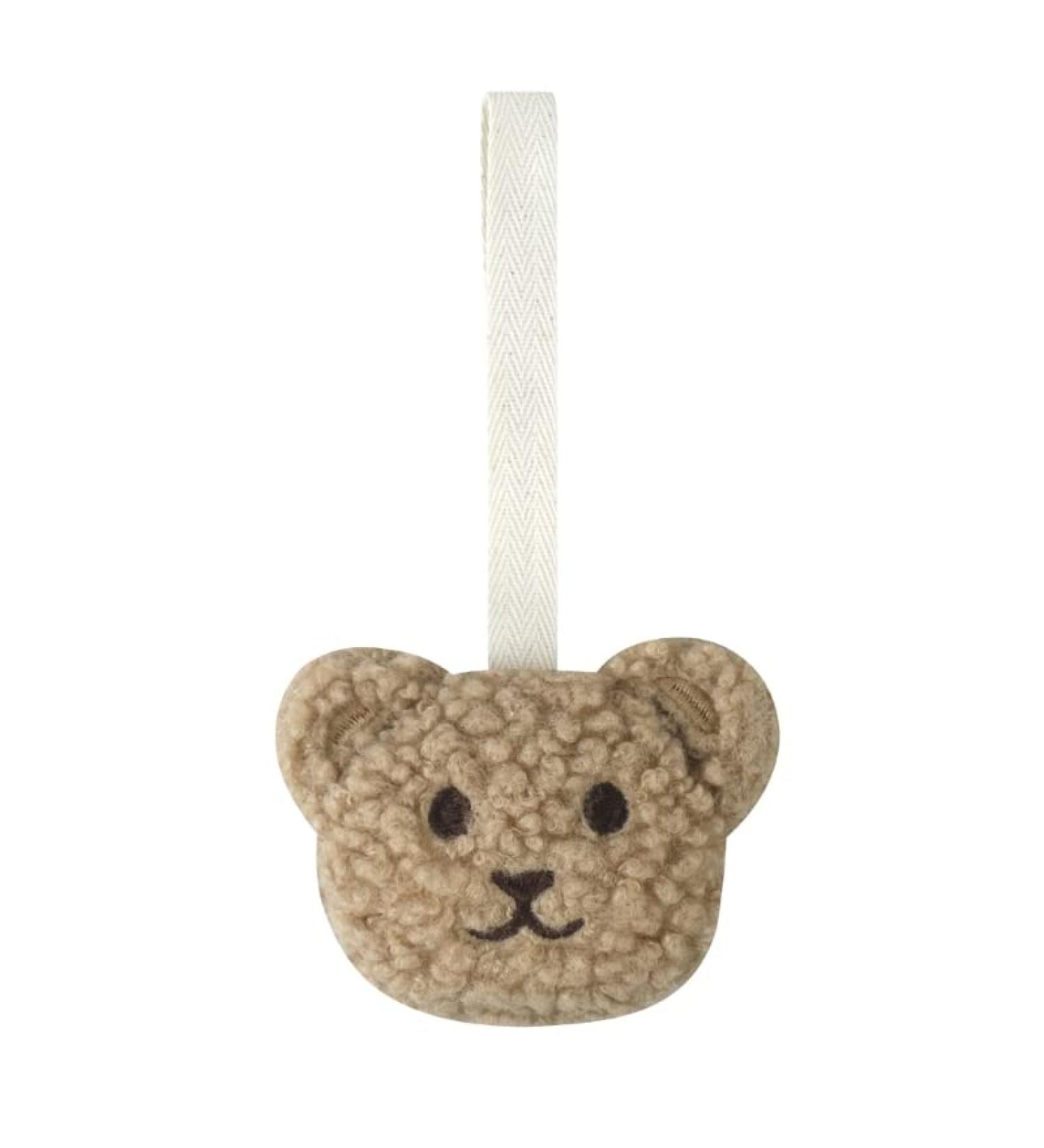 Apooke Baby Clip Chain Pendant - Soft Bear Shaped Clip Holder & Hanging Ornament for Newborns - Perfect Shower Gift - Buy Online on GoSupps.com