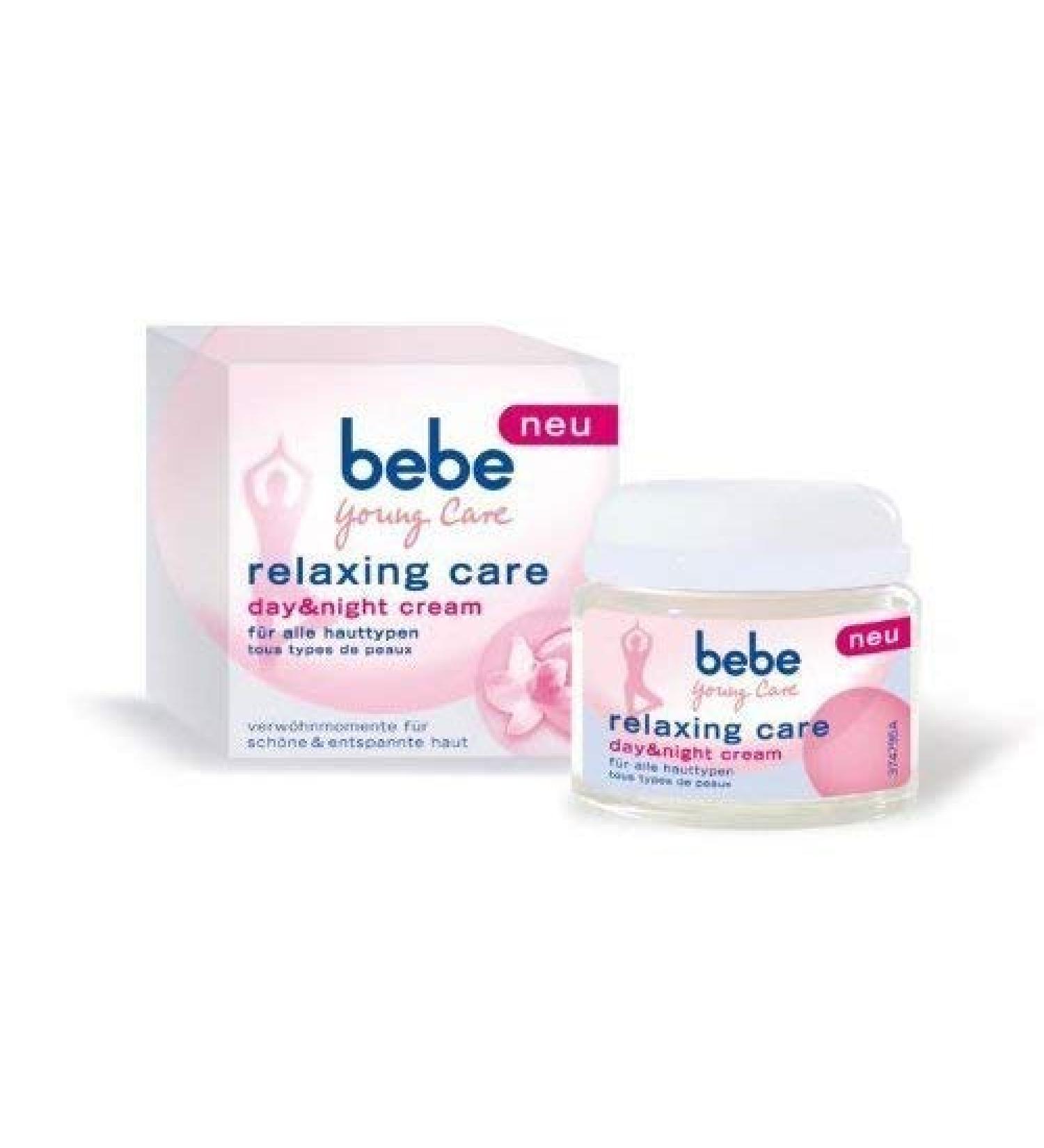 bebe Original GERMAN Young Care -Relaxing Care-Day/Night cream 50 Ml 1.7 Oz
