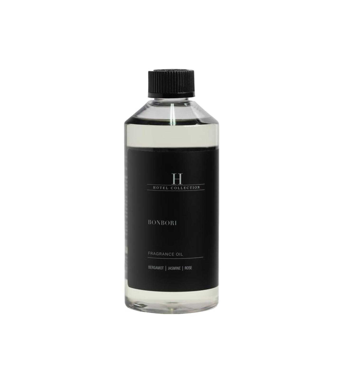 | Bonbori Oil Blend | Luxury Hotel Inspired Aromatherapy Scent Diffuser Oil | Bergamot Jasmine and Rose 16.9 fl oz 500 mL