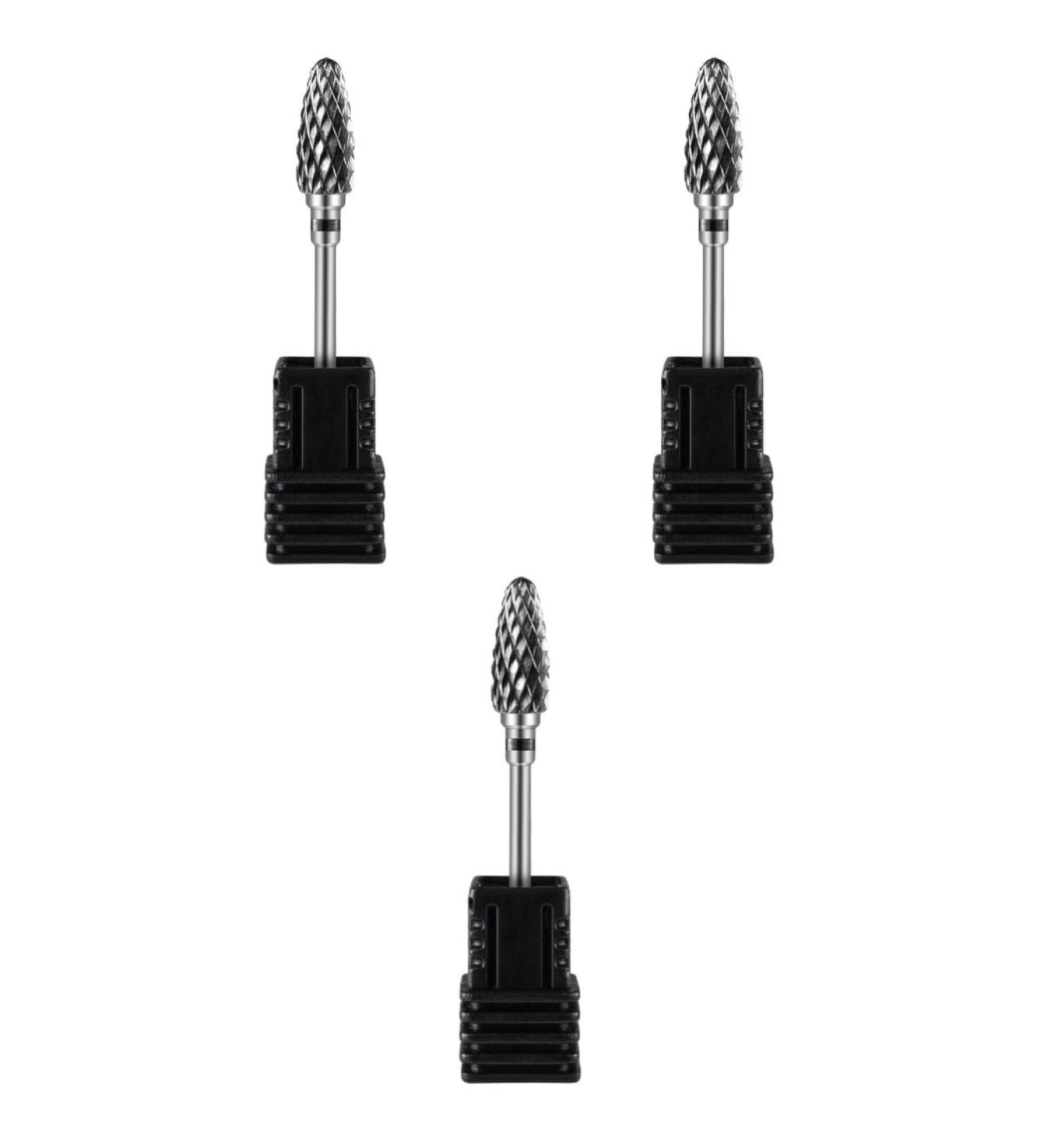 POPETPOP 3pcs Nail Polisher Pro Tools Nail Bits Nail Art Metal Bits Drill Bits Heads At Home Nail Art Polishing Bits Drill Bits for Nails Nail Tool Nail Drill Tungsten Steel Alloy Manicure 7x1.3cmx3pcs As Shown 4x3pcs - Buy Online on GoSupps.com