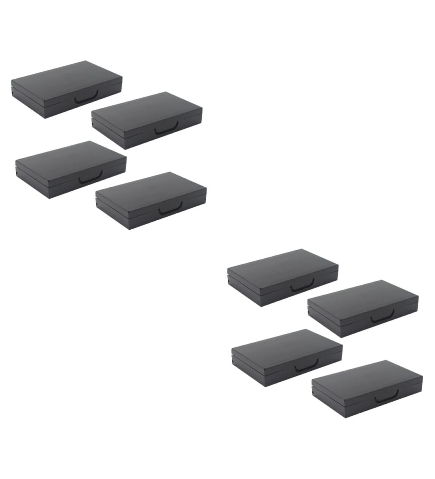 Balacoo Empty Eye Shadow Palettes 8 Pcs Makeup Eyeshadow Eye Shadows Magnetic Empty Eyeshadow Palette up Blush Powder Mirror 4.5X7.2CMx2pcs Black 2x2pcs - Buy Online on GoSupps.com