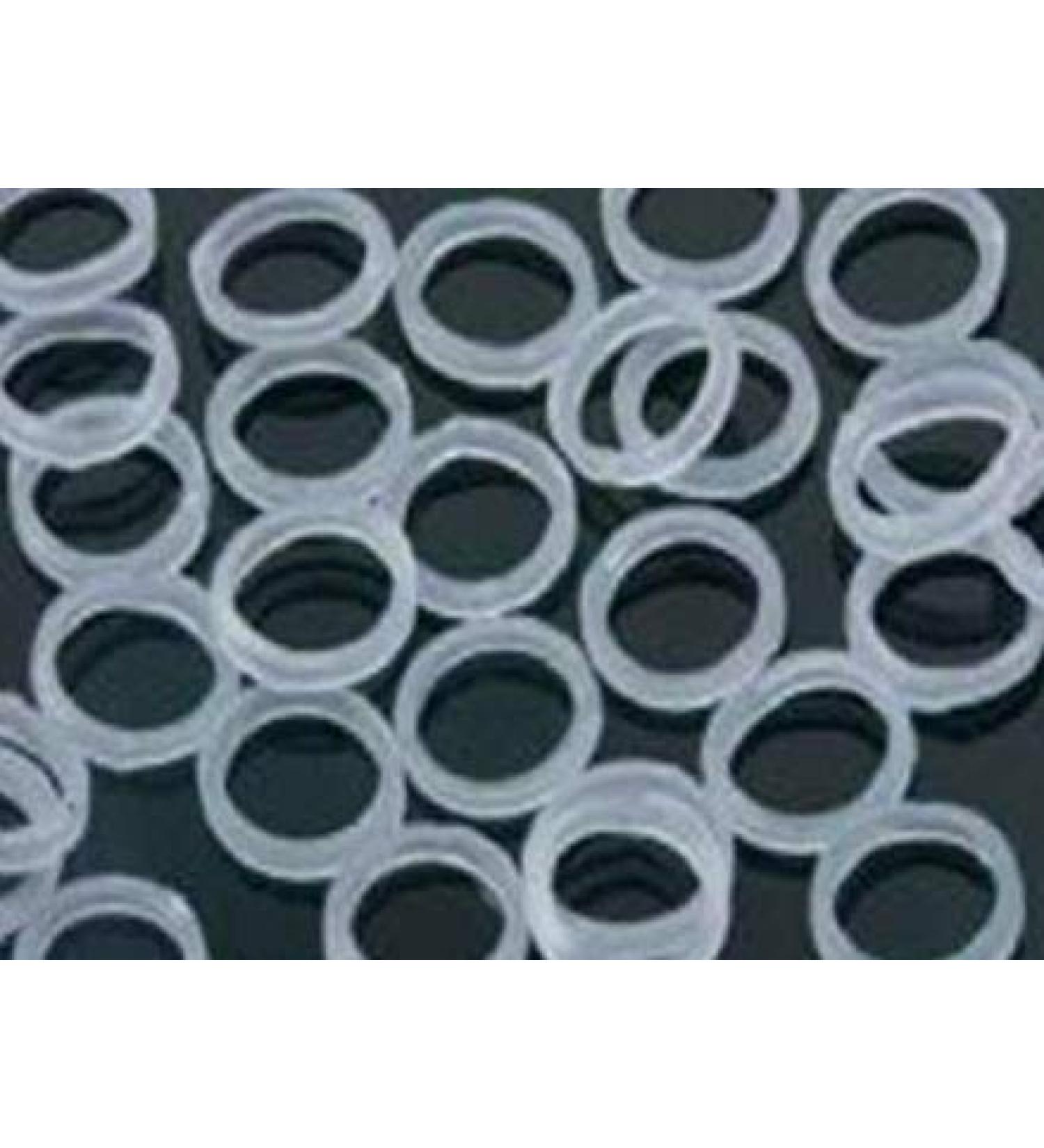 100-Pack Non Latex Orthodontic Elastic Bands 3/16 Inch - Ideal for Dreadlocks, Braids, and Top Knots - Buy Online on GoSupps.com