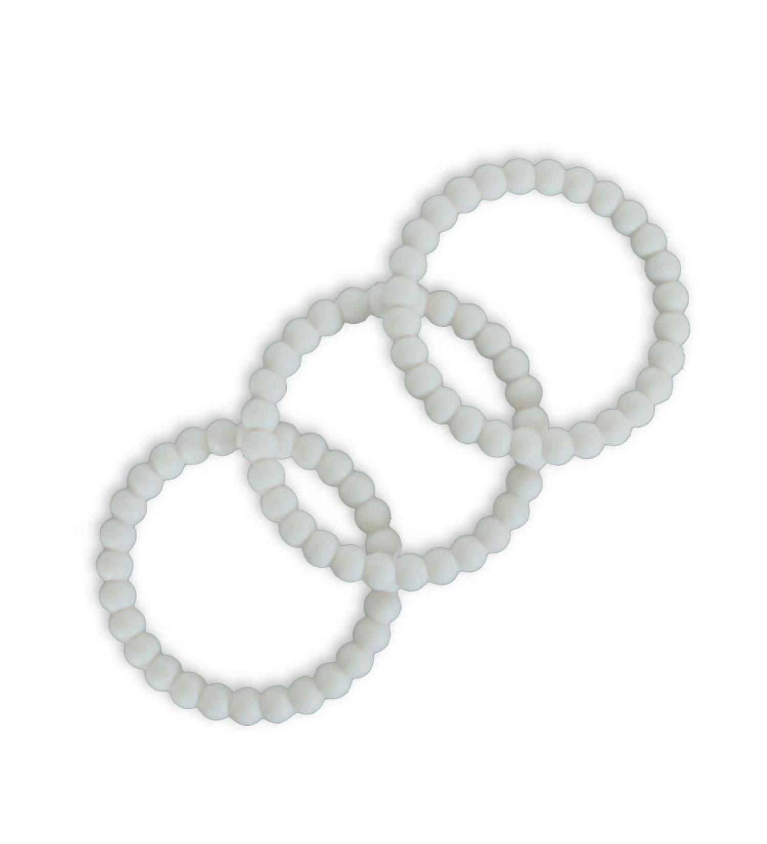 Janne Teething Ring Set of 3 - Ohlivia | Solid Hint of Mint | International Shipping Available - Buy Online on GoSupps.com