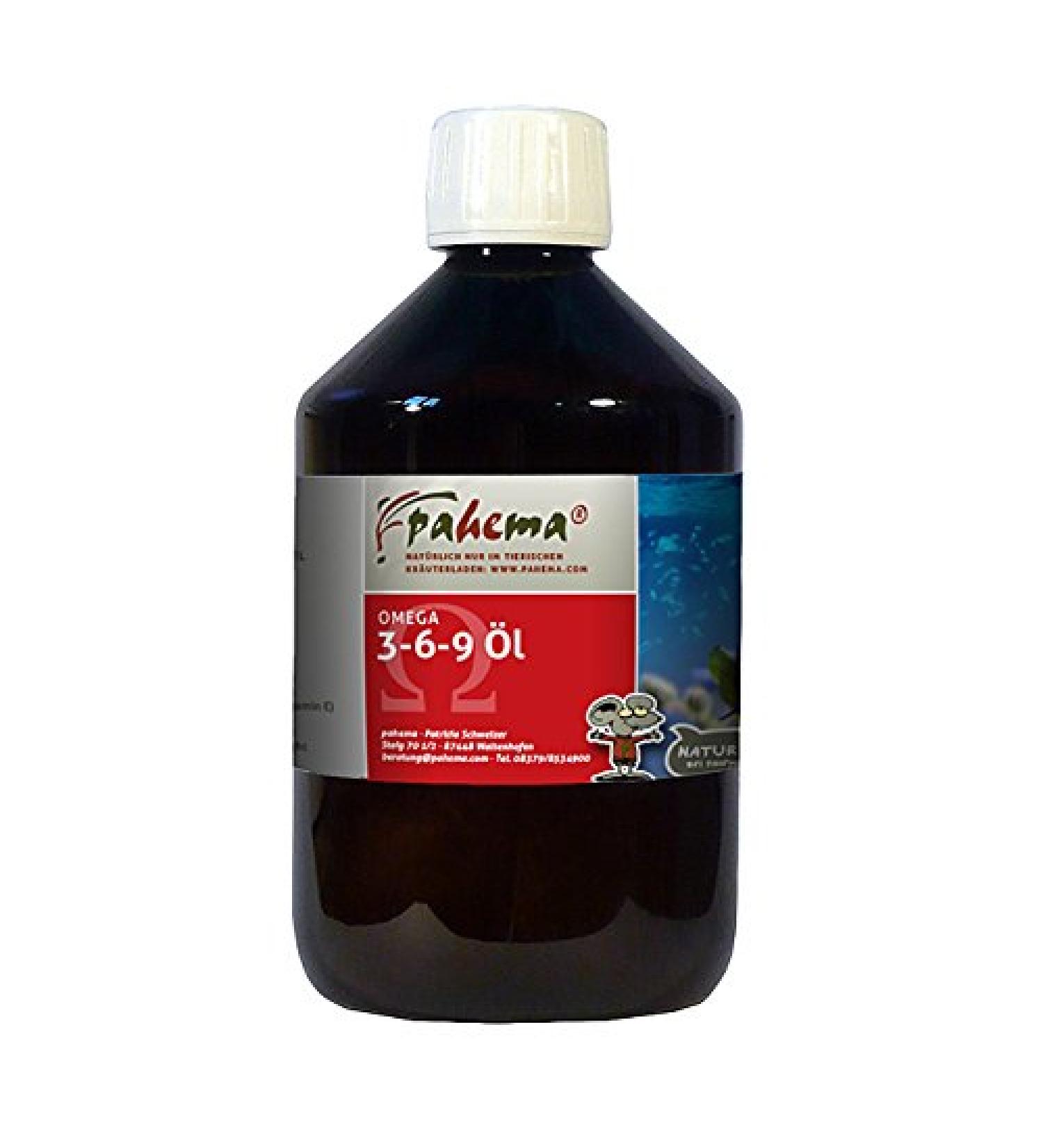 pahema Omega 3-6-9 oil with ORGANIC borage oil - 100% natural (2 x 250 ml)