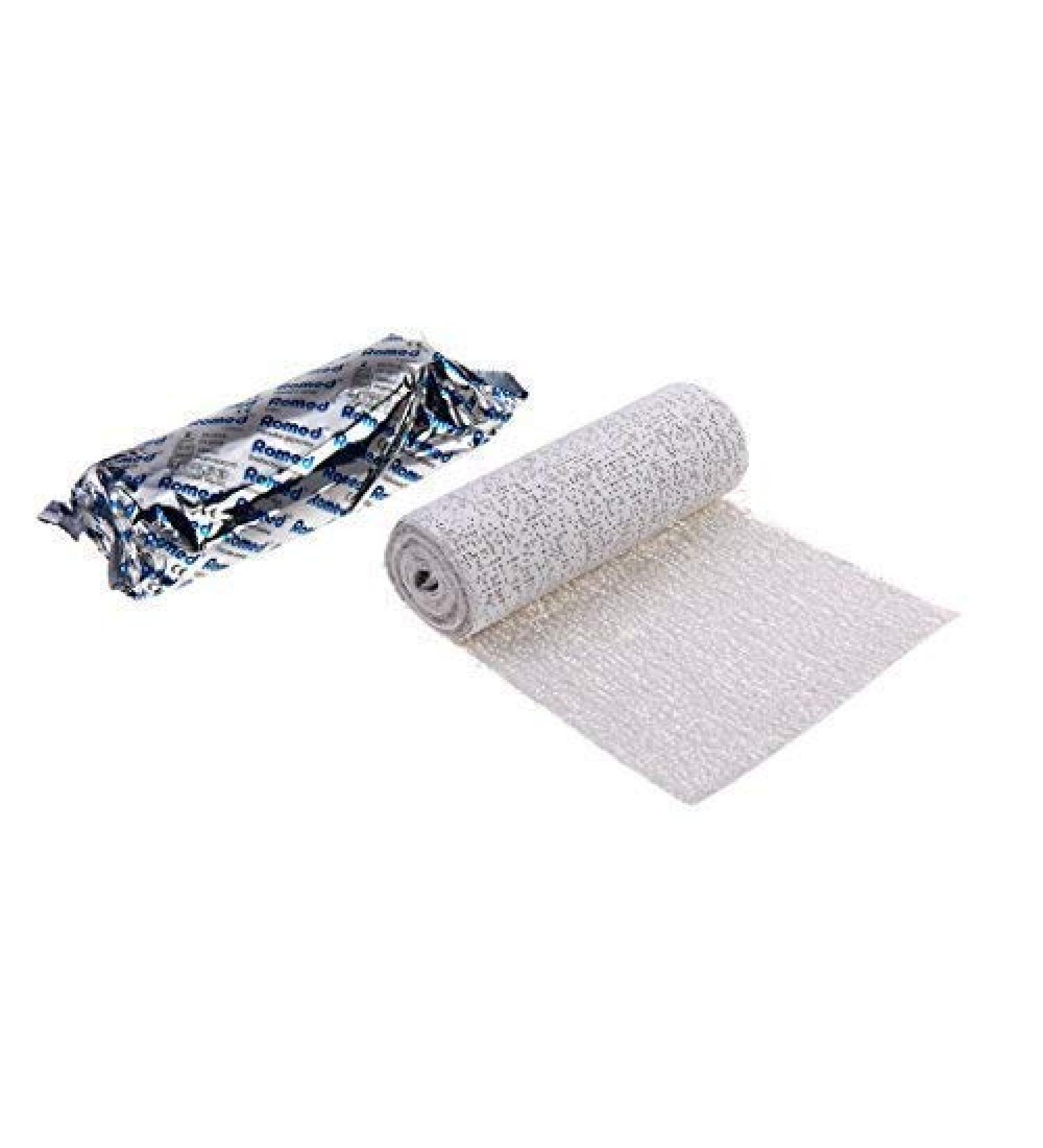 Romed Plaster Bandages - 24 Rolls x 2.7m for Baby Belly Casts (7.5cm) - International Shipping - Buy Online on GoSupps.com